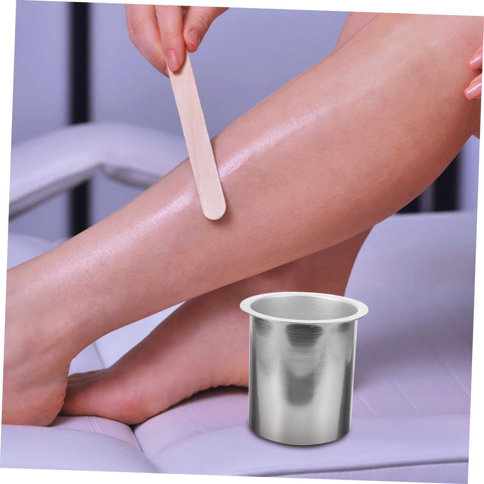 Premium Aluminum Wax Melting Pot for Candle Making & Hair Removal - Smooth, Safe & Durable Wax Warmer with Burner - Perfect for DIY Candles, Waxing Kits & Home Spa Treatments