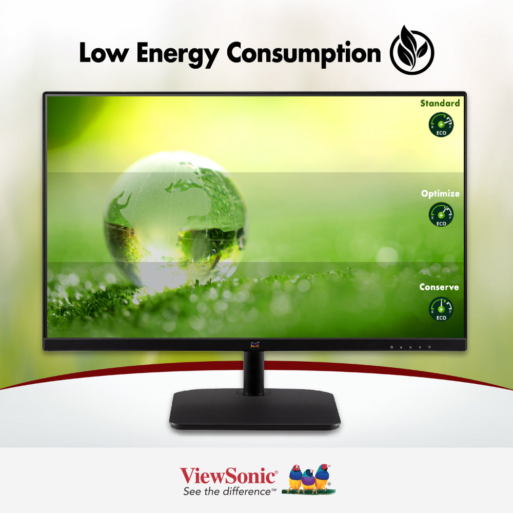 ViewSonic VA2732-H 27 Inch Full HD 1080p IPS Monitor with HDMI Port - Perfect for Home Office, Gaming & Multimedia Entertainment