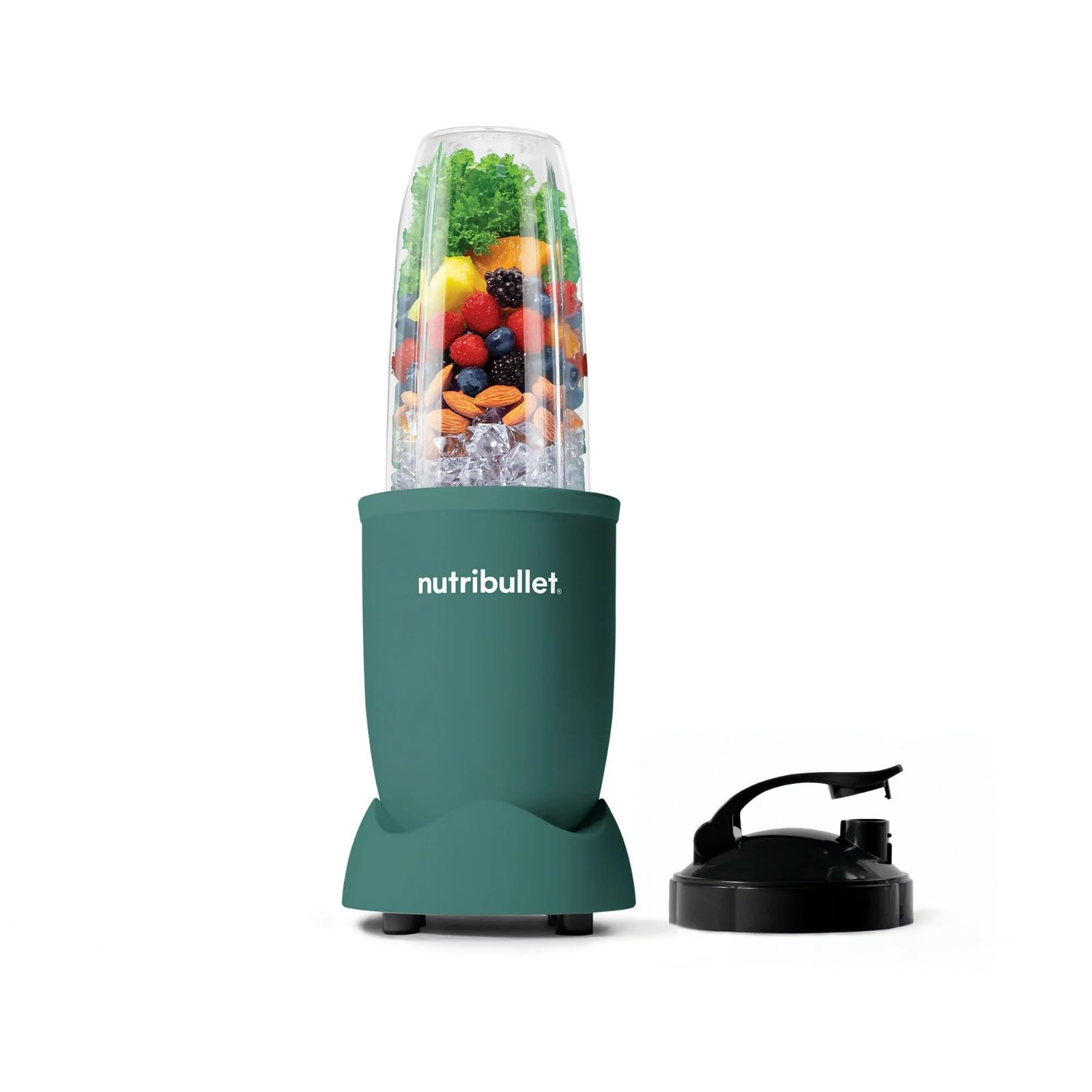 Nutribullet PRO 900W High-Speed Blender for Smoothies, Shakes & Nut Butters - Mint Eucalyptus - 32oz BPA-Free Cup with To-Go Lid - Stainless Steel Blades - Perfect for Home, Gym & Office Use - Electric Blender with User Guide