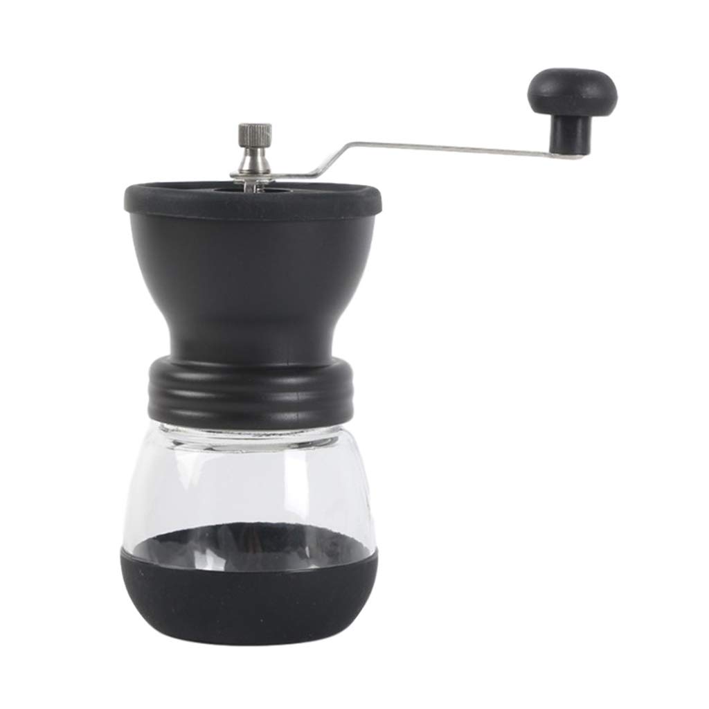 Premium Manual Coffee Grinder - Adjustable Hand Crank Mill for Espresso, French Press & Pour Over - Portable & Detachable Design for Camping, Travel & Home Brewing