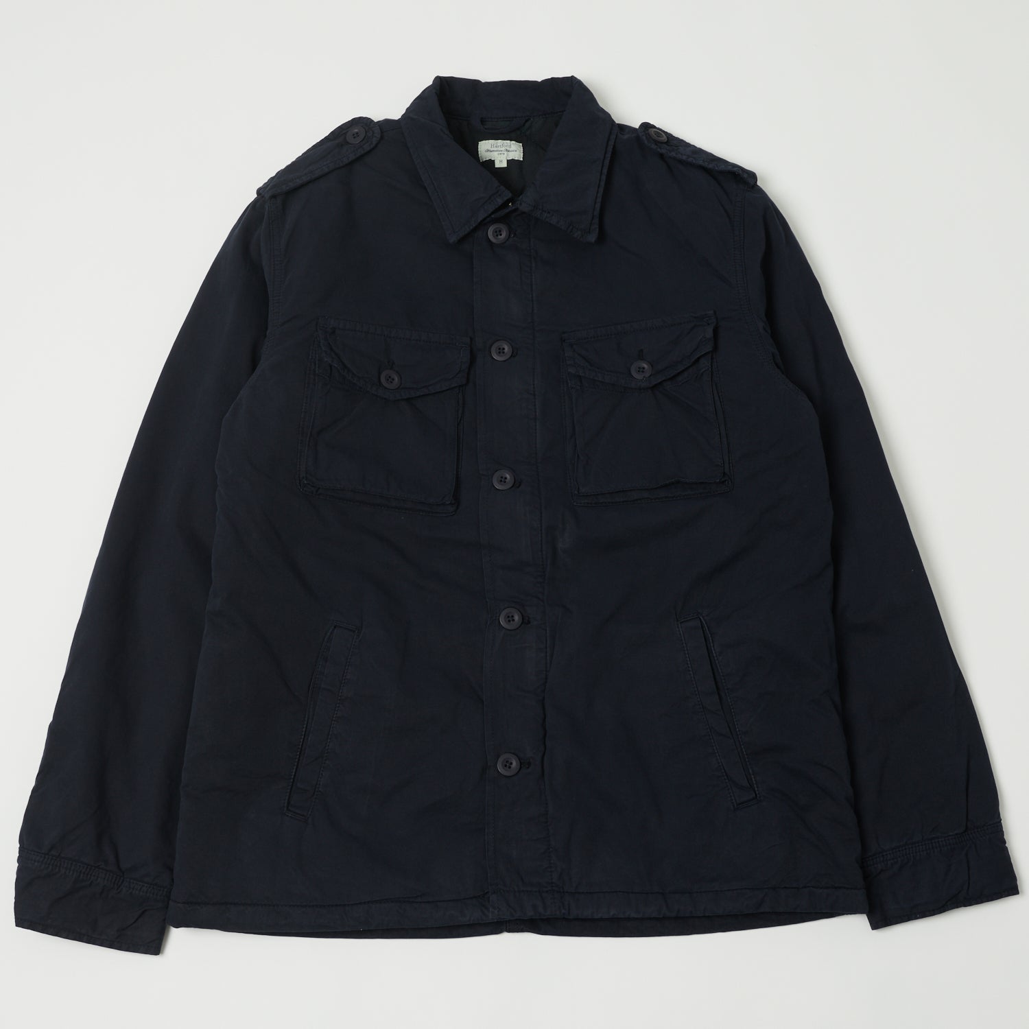 Hartford AYD6121 Jonah Military Jacket - Navy Blue Tactical Outerwear for Men | Outdoor Adventure, Hiking & Casual Wear