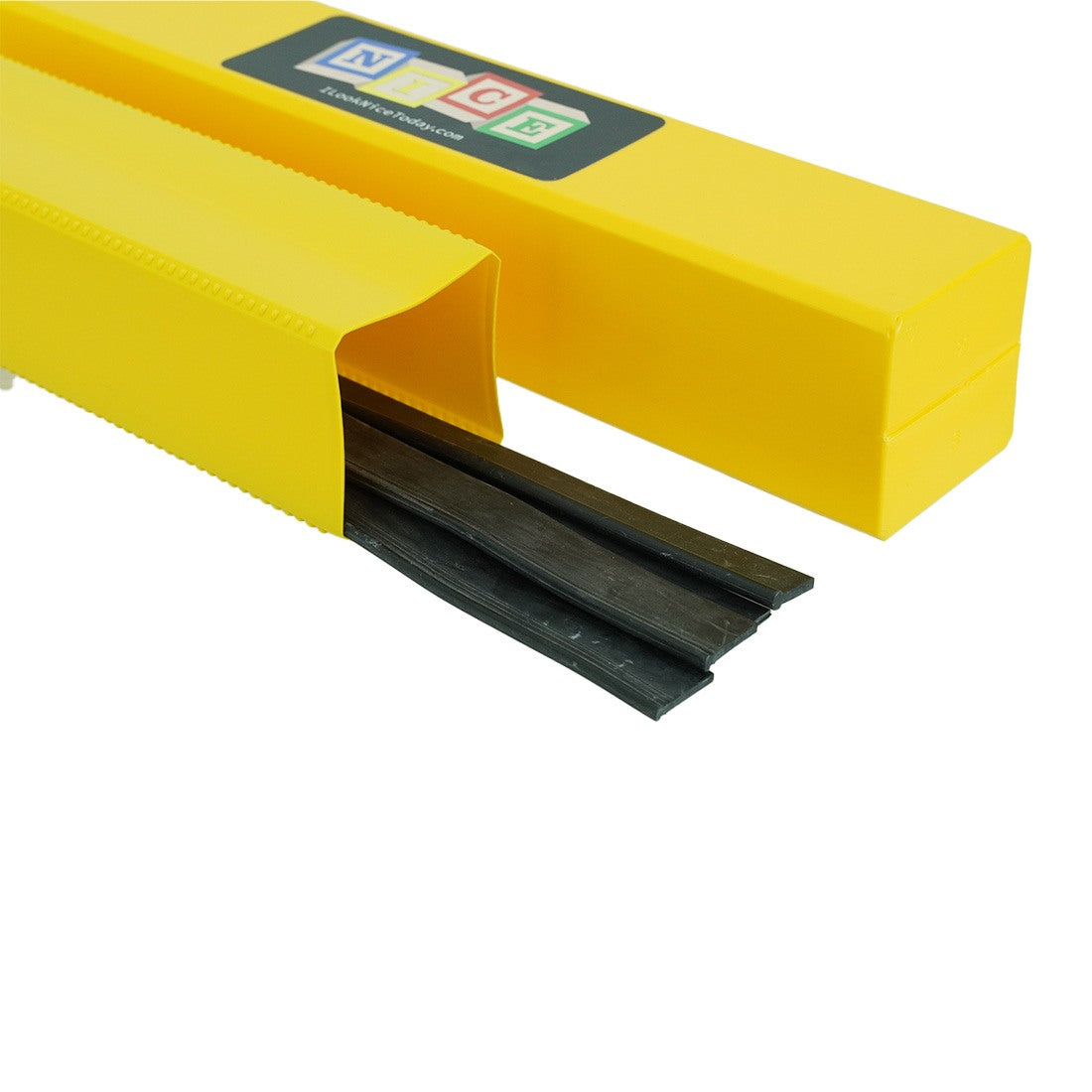 Premium Squeegee Rubber Replacement Blades - Heavy Duty Scraper for Glass, Windows, and Floors - Perfect for Home Cleaning, Auto Detailing, and DIY Projects