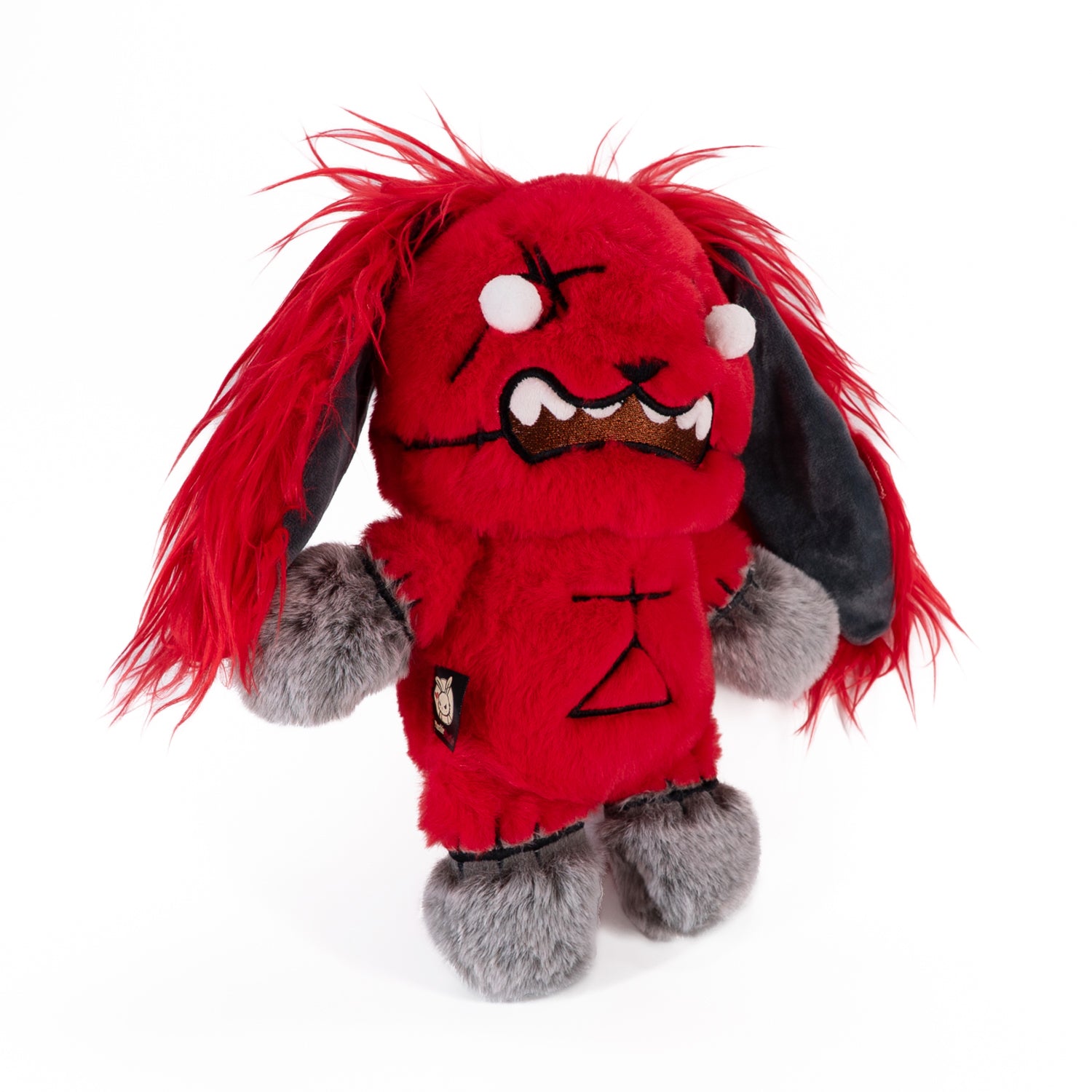 Plushie Dreadfuls Rage Rabbit Stuffed Animal - Soft Emotional Support Toy for Stress Relief & Anger Management | Perfect for Therapy, Gifts & Home Decor