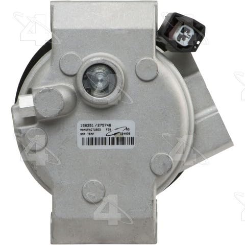 Four Seasons 158351 AC Compressor Replacement for Car & Truck - High Performance Auto Air Conditioning Compressor for Smooth Cooling in Summer Driving