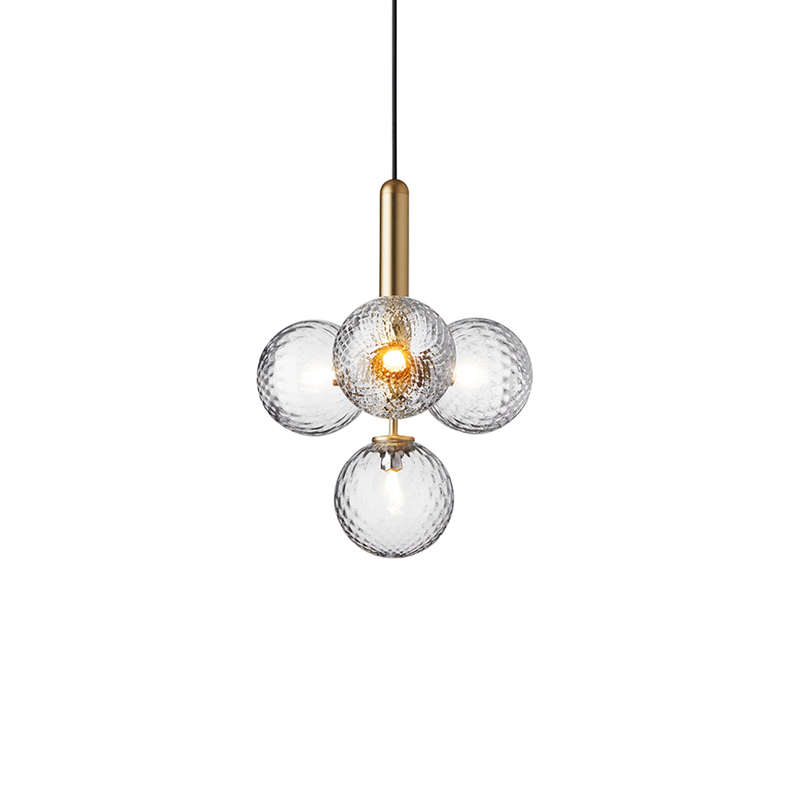 Miira Modern Pendant Light - Sleek Hanging Lamp for Kitchen Island, Dining Room & Bedroom - Adjustable LED Ceiling Light Fixture with Dimmable Warm White Light