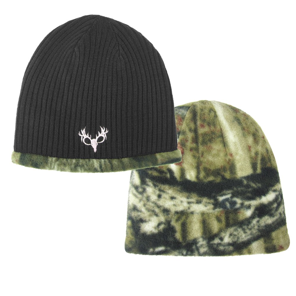 Warm & Stylish Women's Fleece Beanie Knit Hat for Winter - Cozy Soft Stretchy Cuffed Beanie for Outdoor Activities, Skiing & Casual Wear