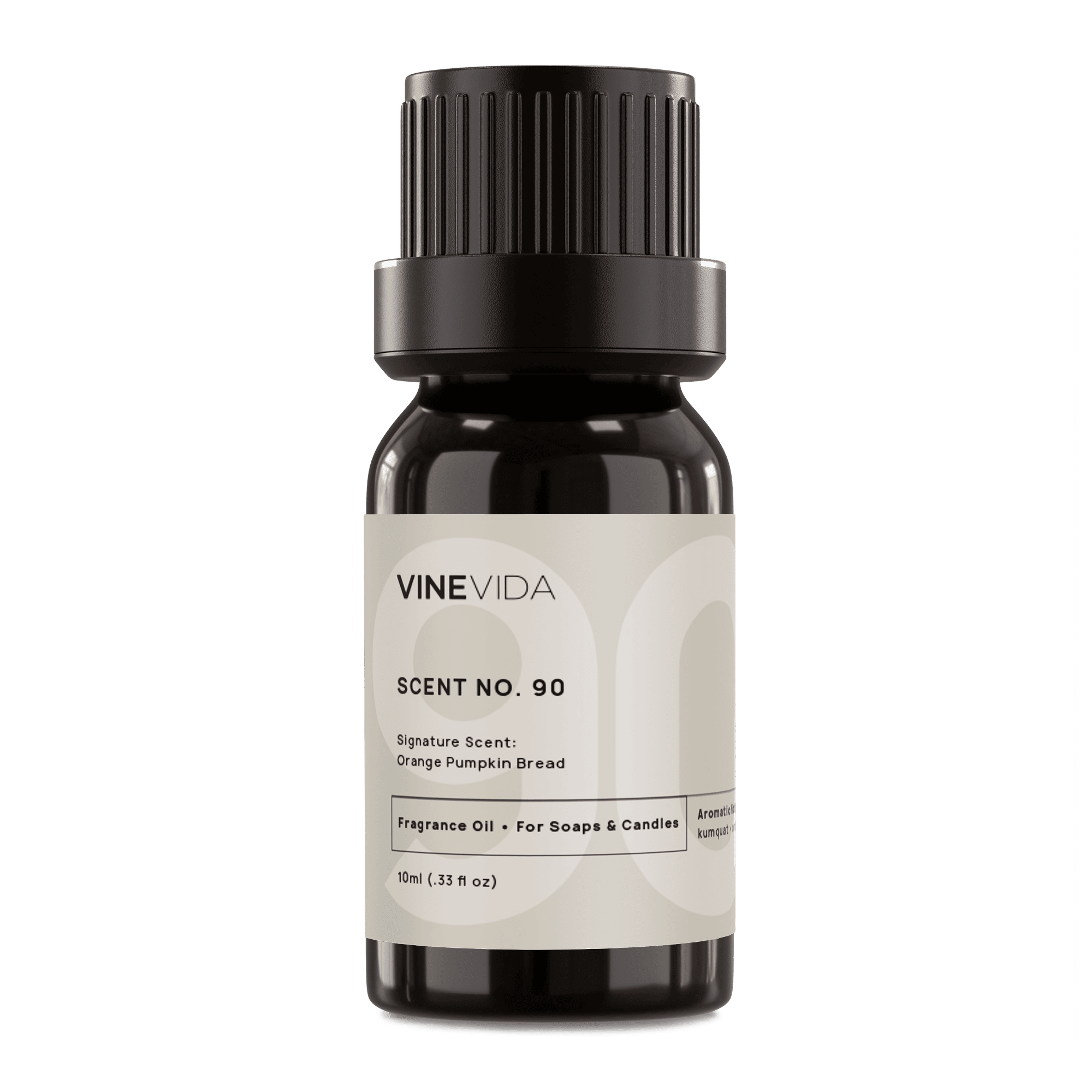 NO. 90 Orange Pumpkin Bread Fragrance Oil for Soaps & Candles - Perfect for Fall DIY Projects, Home Scenting, and Handmade Gifts