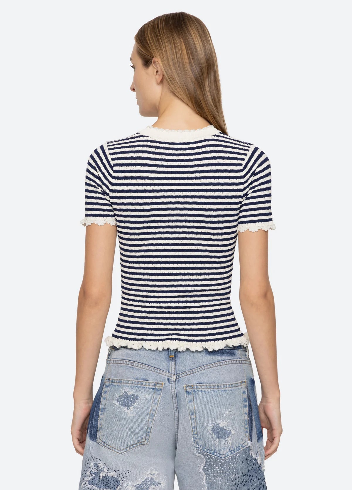 Sea New York Addy Tee - Women's Trendy Graphic T-Shirt | Casual Streetwear & Everyday Outfit Essential | Perfect for Weekend Outings & Layering Looks