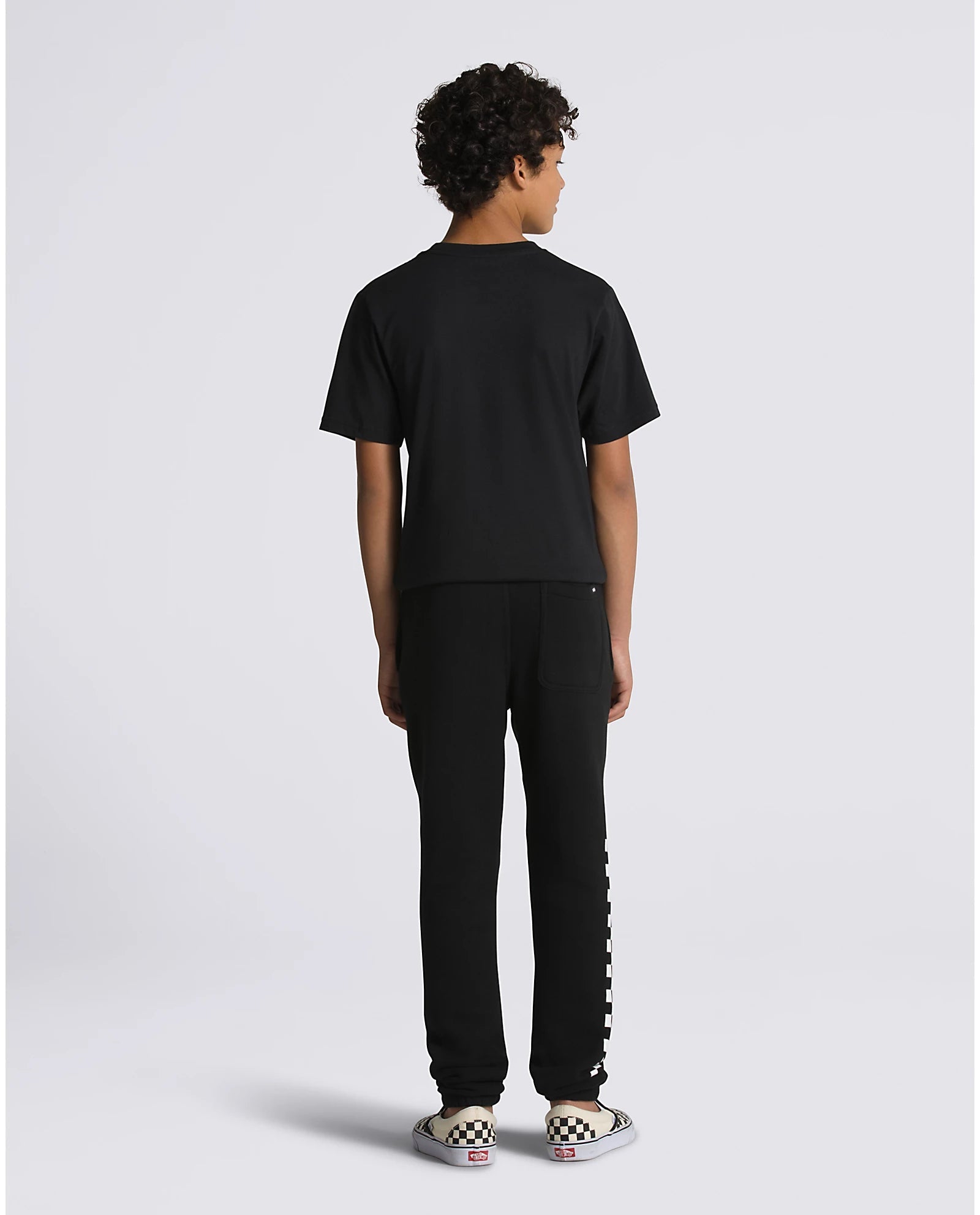 VANS Kids ComfyCush Fleece Pants - Black Soft Warm Joggers for Boys & Girls | Perfect for School, Playdates & Winter Outdoor Activities