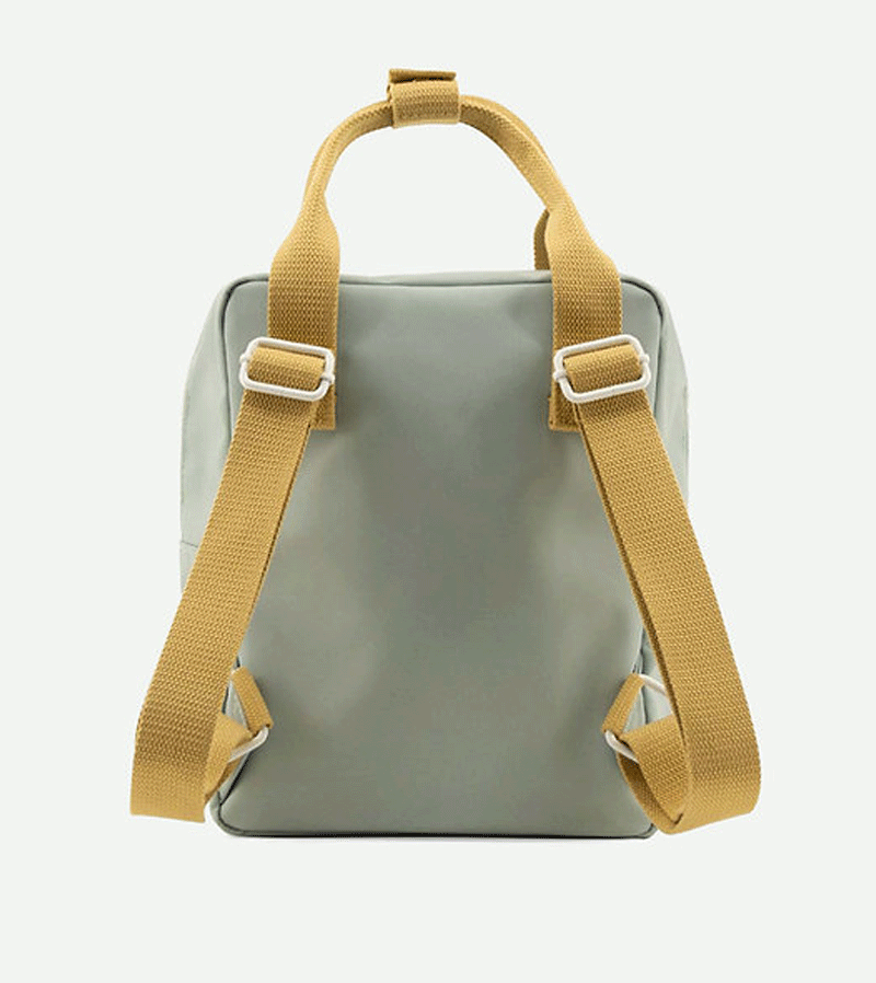 Sticky Lemon Blue Bird Meadows Envelope Backpack - Stylish Laptop Backpack for Women & Men, Waterproof College School Bag with USB Charging Port | Perfect for Travel, Work & Daily Commute