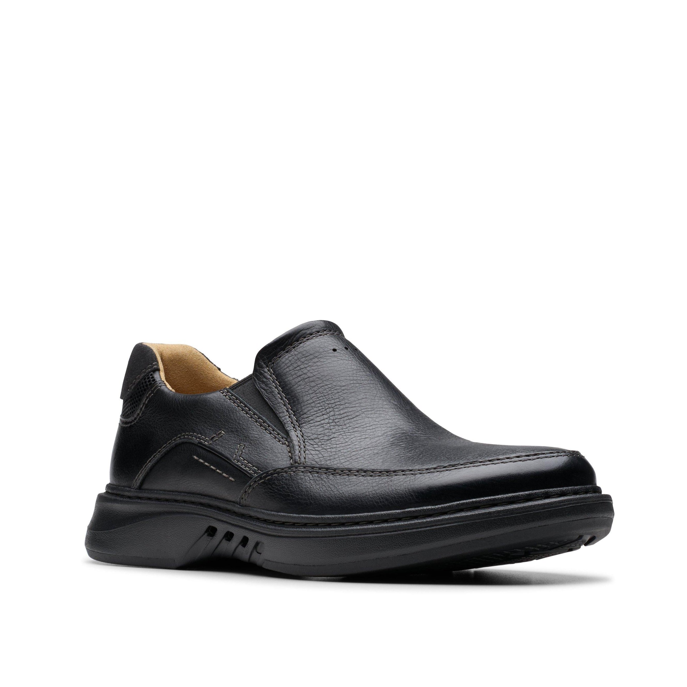 CLARKS Men's Un Briley Step Loafers - Comfortable Slip-On Shoes in Medium & Wide Widths - Perfect for Casual Wear, Office & Travel