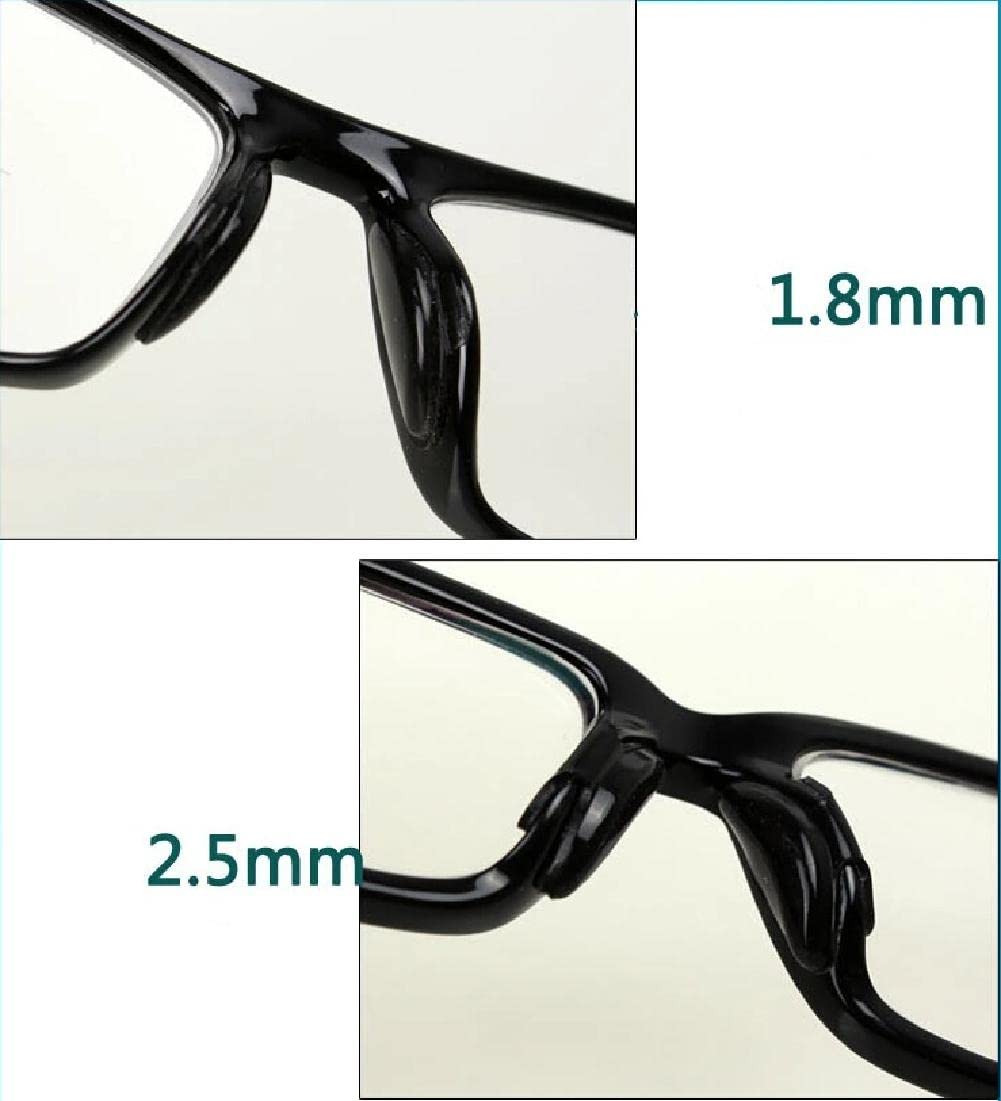 5 Pairs Soft Silicone Anti-Slip Nose Pads for Glasses & Sunglasses - Eyewear Accessories for Comfort & Secure Fit - Perfect for Reading, Driving, and Outdoor Activities