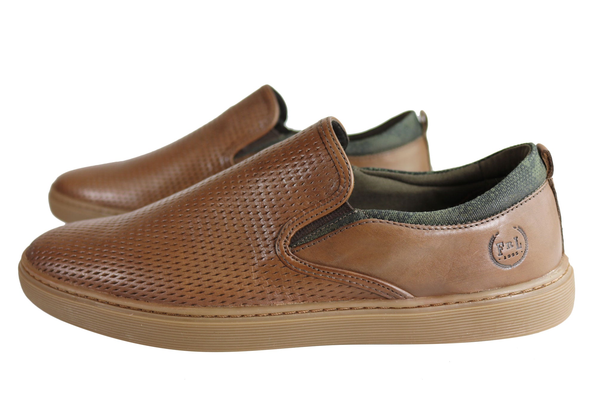 Ferricelli Atlas Men's Leather Casual Shoes - Cushioned Comfort, Handcrafted in Brazil - Perfect for Walking, Travel & Everyday Wear