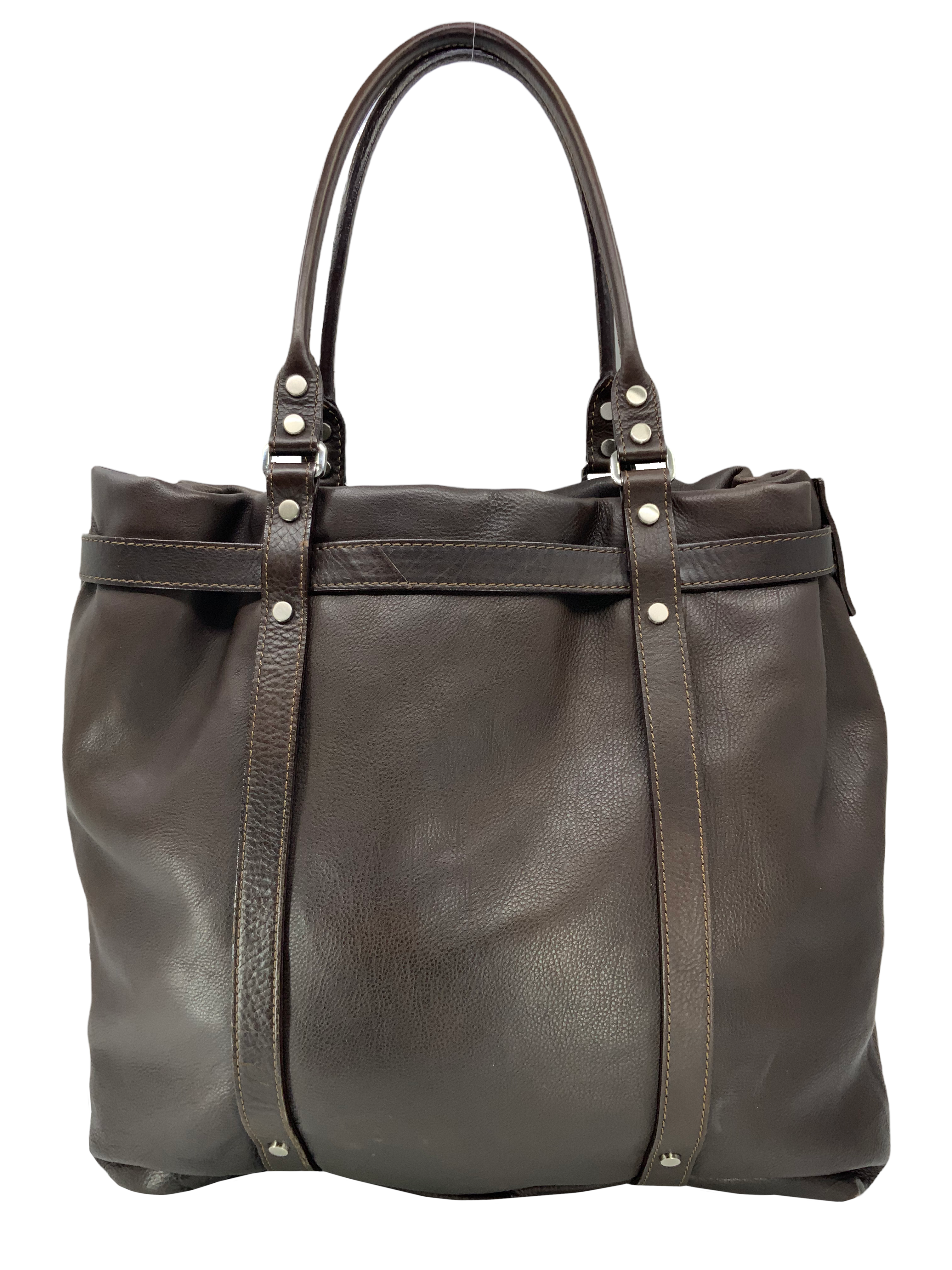Lanvin Leather Kentucky Large Tote Bag for Women | Premium Designer Handbag for Work, Travel & Everyday Use