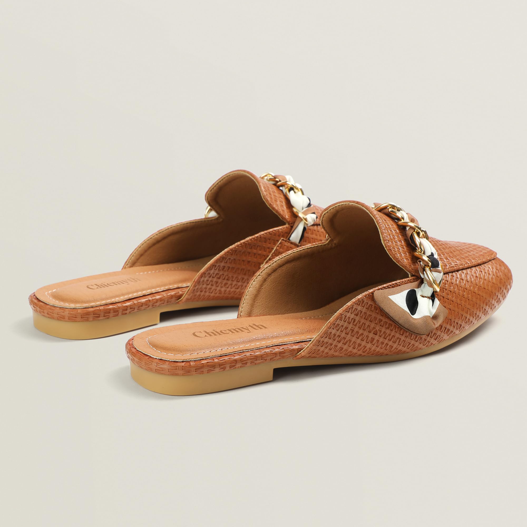 Women's Square Toe Backless Mules - Comfortable Flat Slides for Casual Wear, Office & Summer Outfits | Fashionable Slip-On Shoes for Women