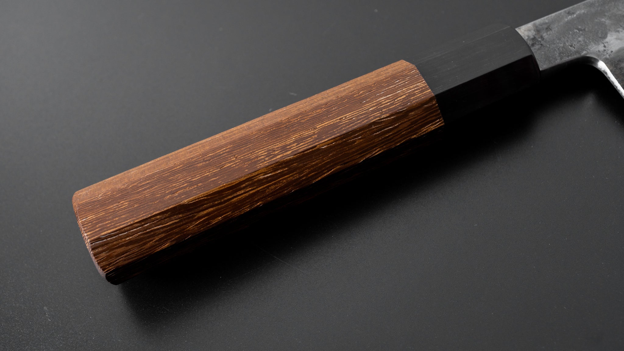 Premium Jiro Tsuchime Wa Santoku Knife 165mm - Japanese High Carbon Steel Blade with Taihei Tagayasan Handle (#367) - Perfect for Slicing, Dicing & Precision Cooking