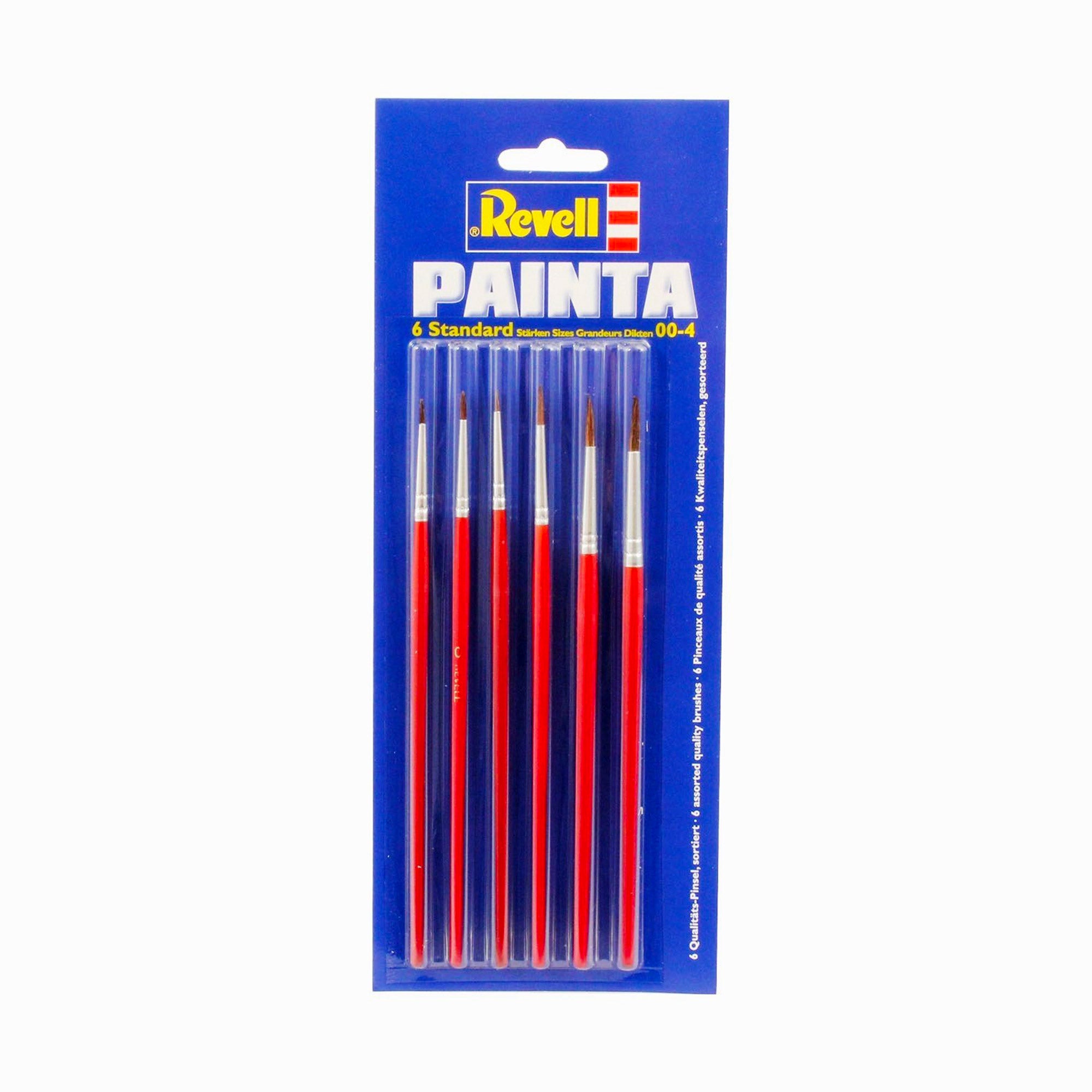 6 Piece Professional Paintbrush Set for Artists - High-Quality Brushes for Acrylic, Oil, Watercolor Painting - Perfect for Canvas, Wood, and DIY Art Projects