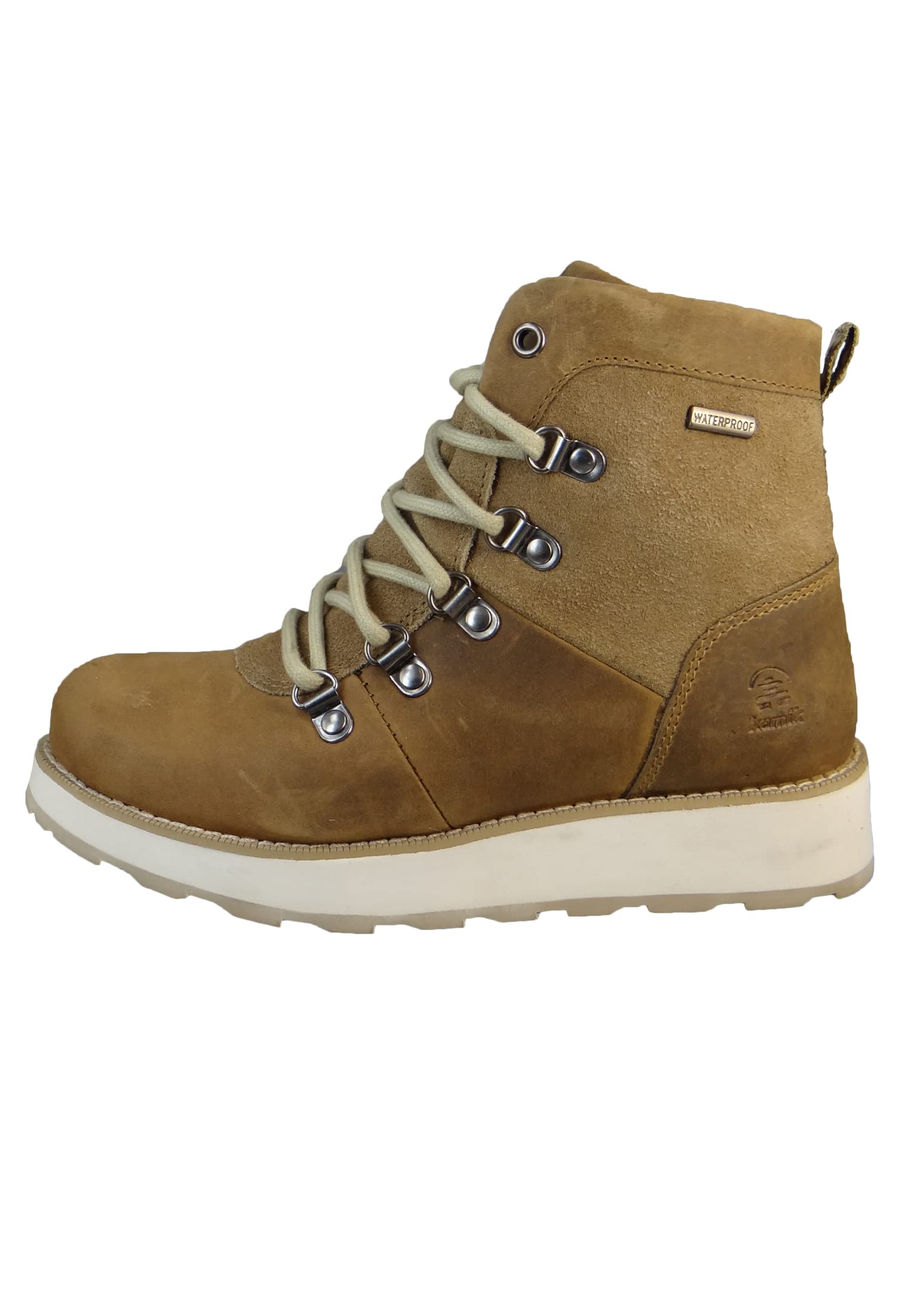 Kamik Women's Chelsea Boots - Waterproof Ankle Boots for Winter, Comfortable Slip-On Shoes with Rubber Sole, Fashionable Casual & Work Boots for Women - Perfect for Outdoor Hiking, Walking & Daily Wear