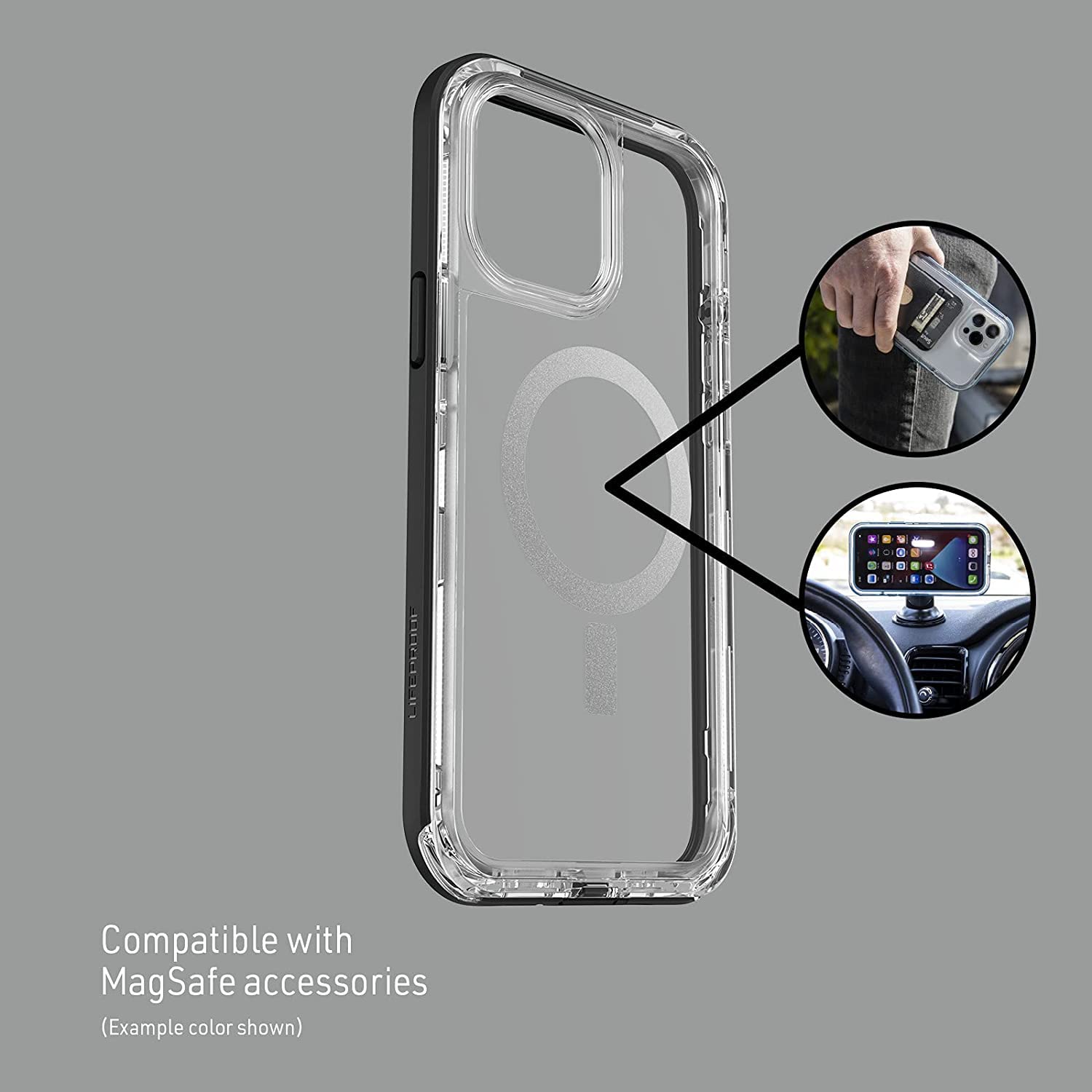 LifeProof NEXT SERIES MagSafe Case for iPhone 13 Pro Max & iPhone 12 Pro Max - Precedented Green | Military-Grade Protection | Wireless Charging Compatible | Perfect for Outdoor Adventures & Daily Use