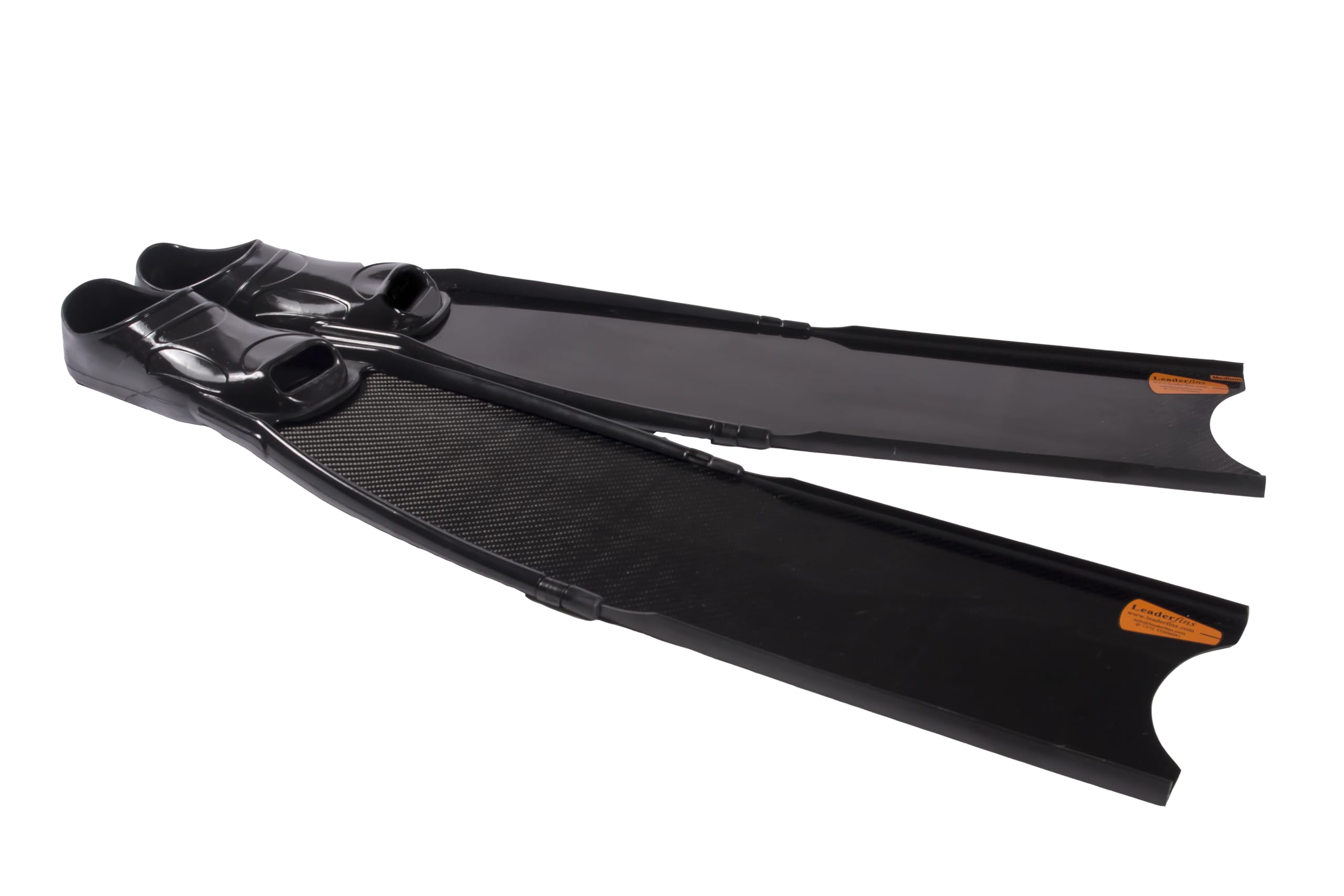 Premium Pure Carbon Fiber Freediving Fins for Spearfishing - Lightweight & High Performance Diving Gear for Ocean Adventures
