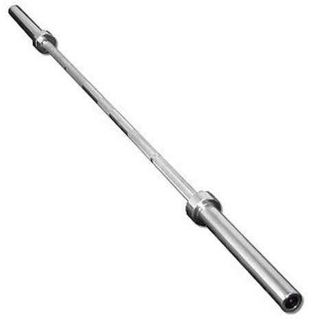 Premium Chrome Plated 7ft Olympic Weightlifting Bar - Heavy Duty Gym Barbell for CrossFit, Powerlifting & Home Workouts