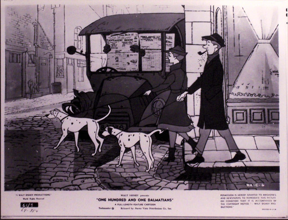 101 Dalmatians Lobby Card Publicity Still - Walt Disney Classic Movie Memorabilia for Collectors & Disney Fans - Perfect for Home Theater Decor, Disney Themed Rooms, or Vintage Film Collections