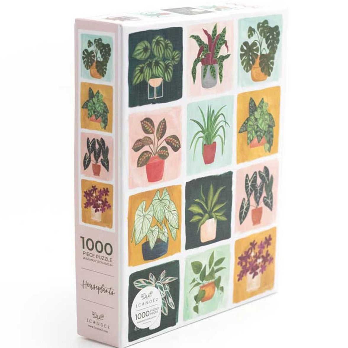 1,000 Piece Houseplants Jigsaw Puzzle for Adults - Beautiful Indoor Plant Puzzle for Relaxation & Home Decor