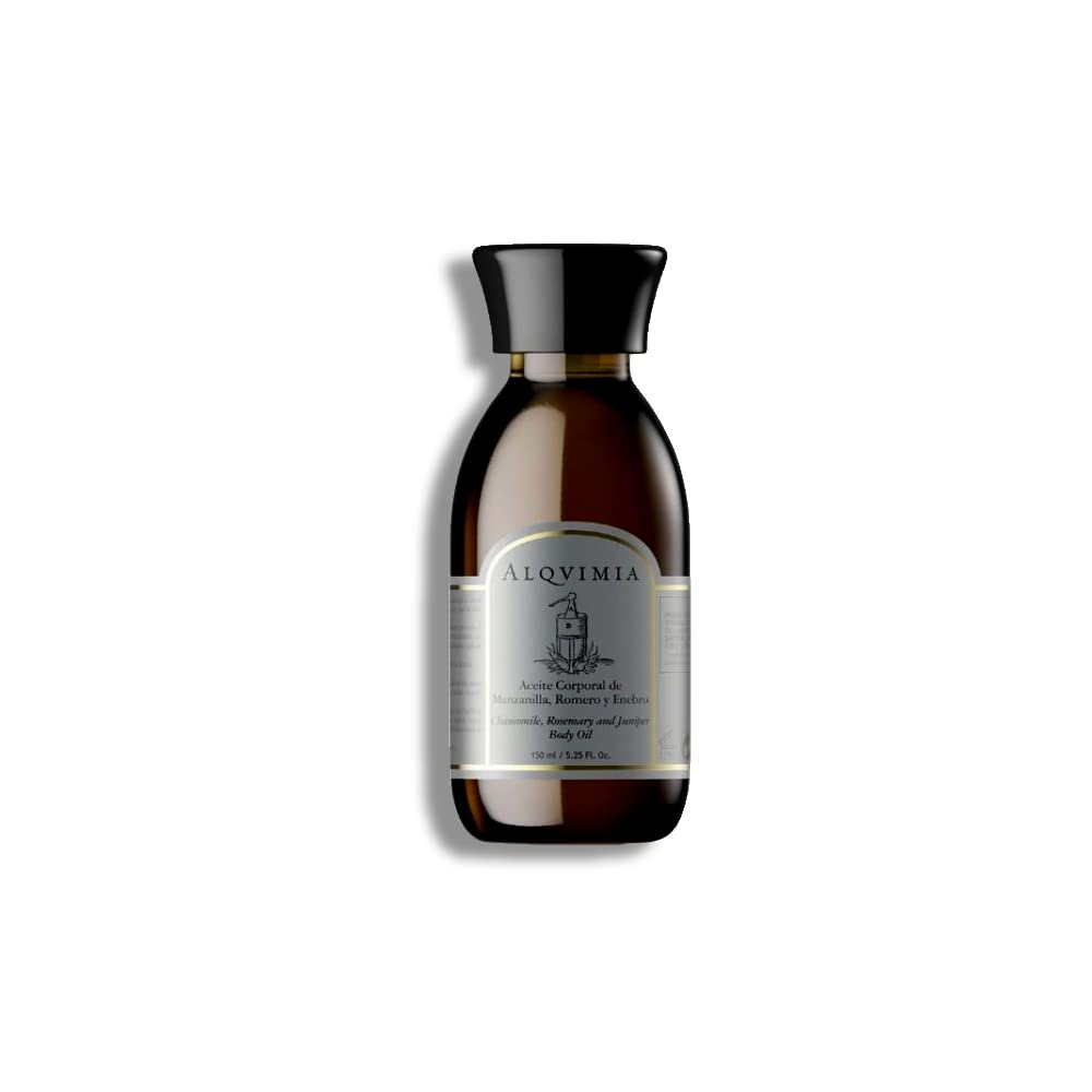 Chamomile Rosemary & Juniper Body Oil - 150ml Natural Moisturizer for Dry Skin & Relaxation - Perfect for Massage, Aromatherapy & Self-Care Rituals