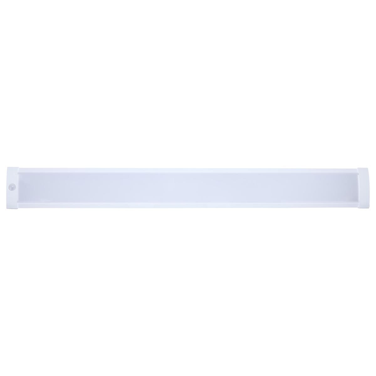 4ft LED Ceiling Wrap Light Fixture - 39W 3400 Lumens with Selectable CCT (3000K-5000K) & Motion Sensor - 120-277V Dimmable - Perfect for Garage, Basement, Warehouse & Commercial Lighting