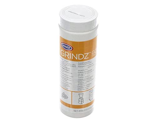 Grindmaster Cecilware Grindz Coffee Grinder Cleaner - 430G/15.2Oz Jar - Removes Coffee Oils & Residue - Perfect for Espresso Machines & Burr Grinders