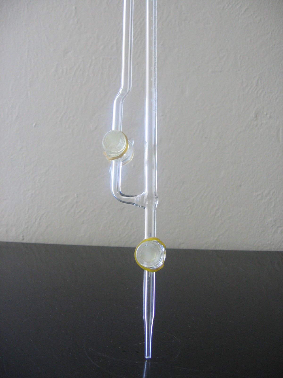Beyondsupply - 5ml Lab Glass Micro Burette for Precise Liquid Measurement | Chemistry Experiments, Titration, Scientific Research & Laboratory Use