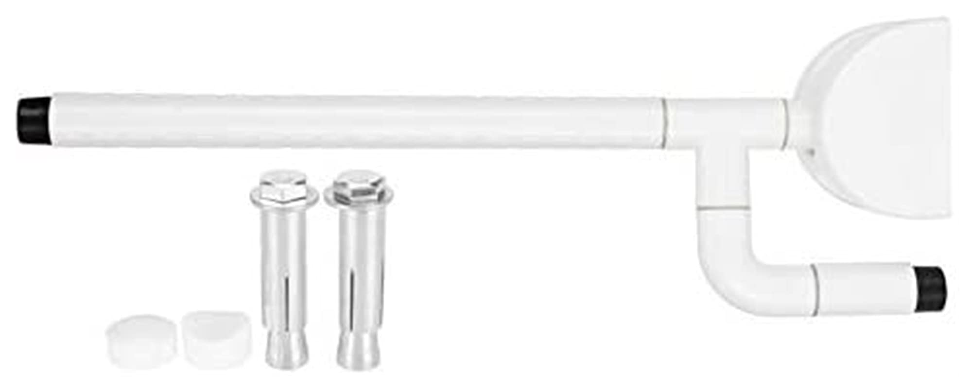 Stainless Steel Bathroom Grab Bar - Safety Hand Rail for Elderly & Disabled, Non-Slip Toilet Armrest with Secure Mounting - Ideal for Shower, Bathtub & Toilet Safety Assistance