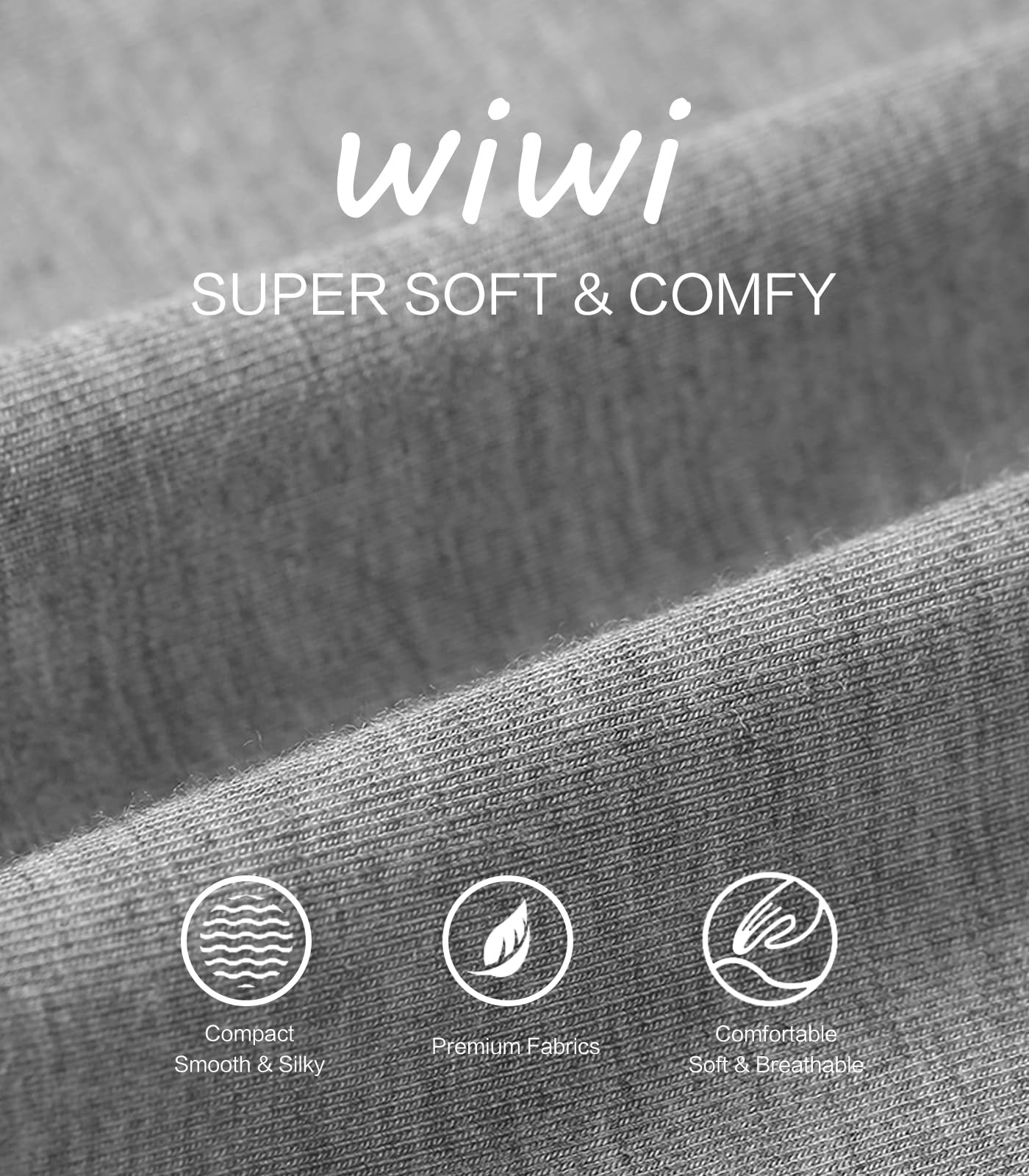 WiWi Bamboo Nightgowns for Women - Soft Long Sleeve Sleep Shirt, Comfy Loungewear & Sleepwear, Plus Size S-4X - Perfect for Relaxing at Home, Sleeping & Lounging