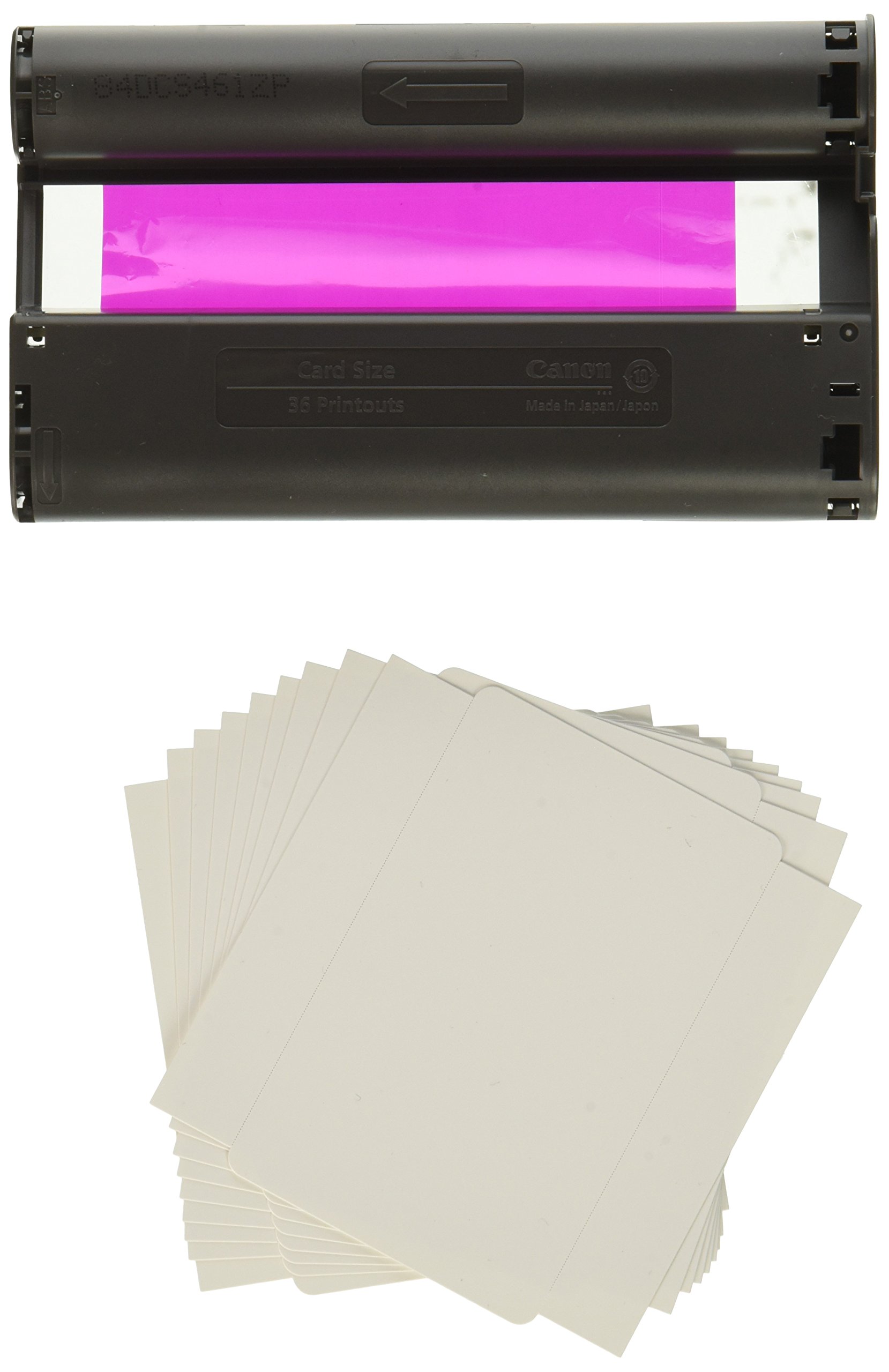 Canon KC-36IP Color Ink & Paper Set (36 Sheets) for Selphy CP Printers - High-Quality Photo Printing for Home, Travel & Gift Giving