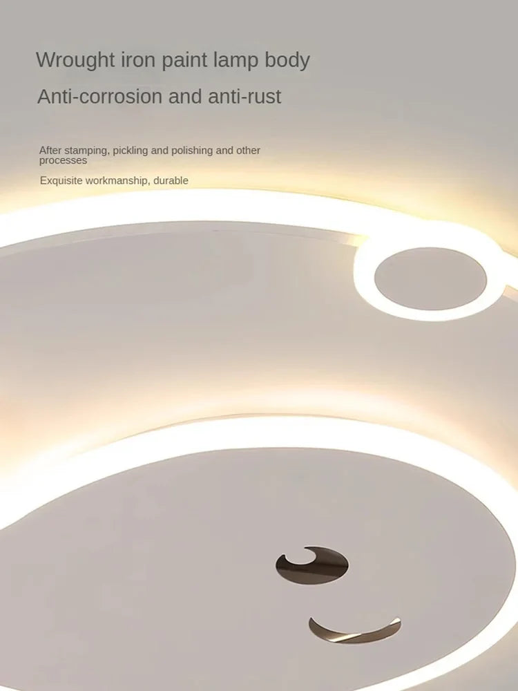 Dolphin Shaped LED Ceiling Light for Kids Room - Energy Saving Night Light for Nursery, Bedroom, Playroom Decor - Perfect for Baby Sleep Aid and Children's Bedtime Comfort