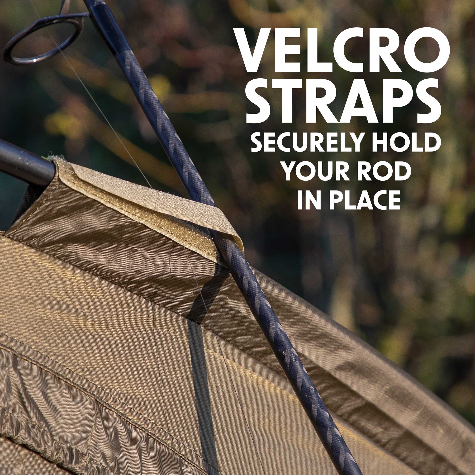 2 Man Fishing Bivvy Tent - Lightweight Waterproof Shelter with UV Protection, Includes Camping Chair & Adjustable Bedchair DL143 - Perfect for Camping, Fishing Trips and Outdoor Adventures