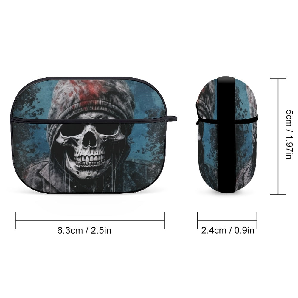 Punk Reaper Apple AirPods Pro Case Cover - Stylish Protective Skin for AirPods Pro 2nd/1st Gen - Perfect for Music Lovers, Gym, Travel & Daily Use