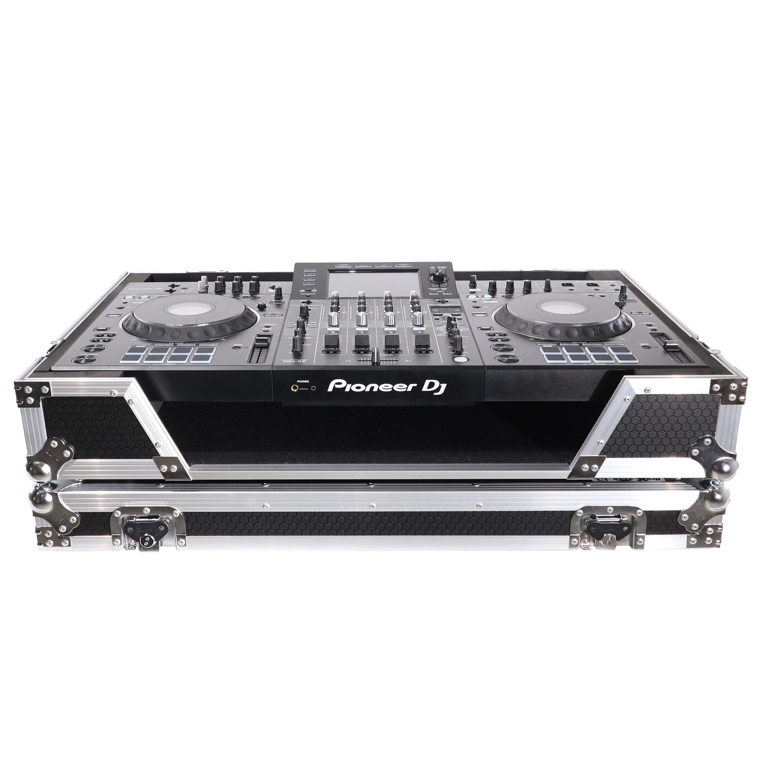 ProX XS-XDJXZW ATA Flight Case for Pioneer XDJ-XZ DJ Controller - Heavy Duty 1U Rack Space & Wheels - Perfect for DJ Gigs, Tours & Studio Protection