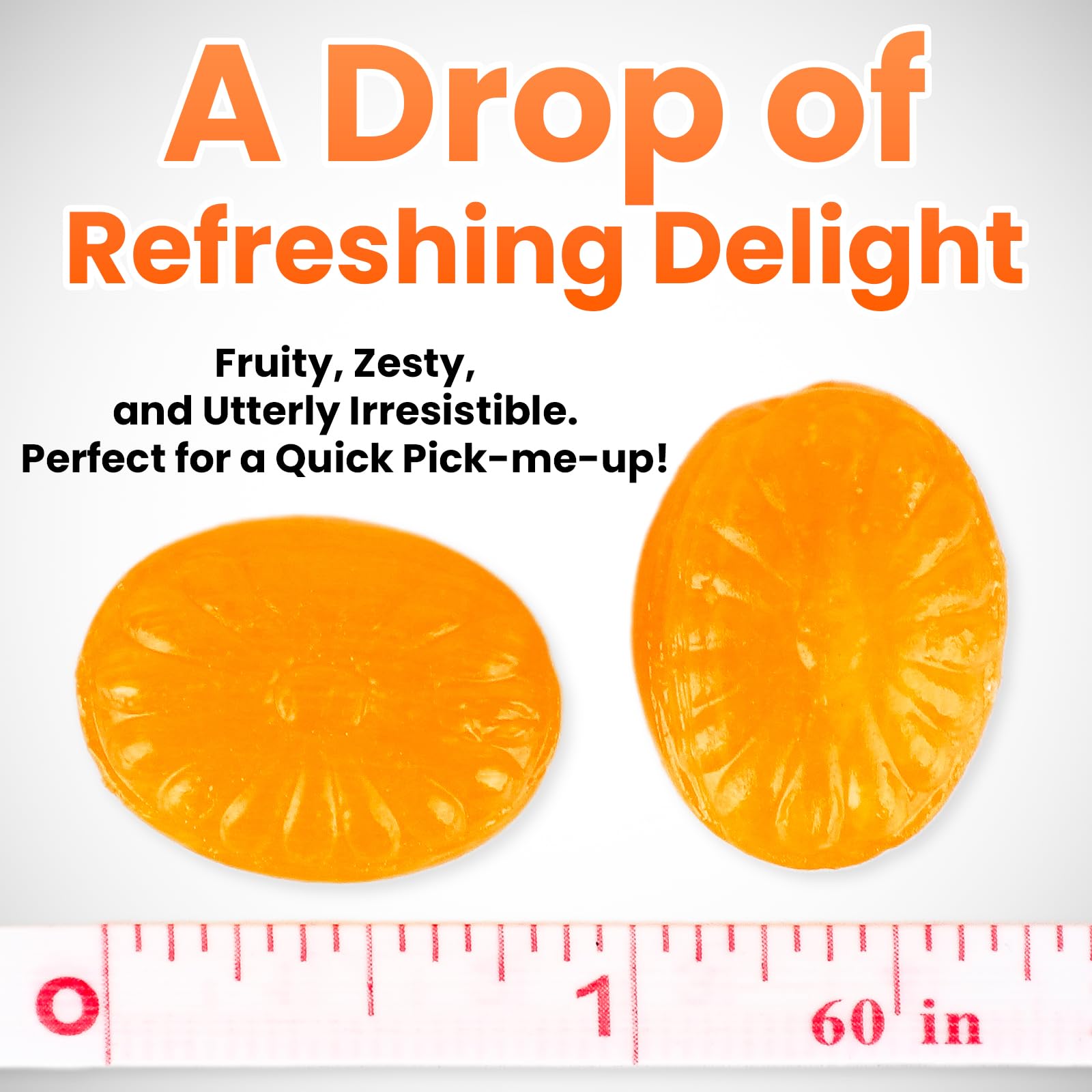 Authentic Korean Jeju Orange Hard Candy - 2 Pack (10.58 oz Each) | Popular Asian Snack for Gifts, Parties & Travel | Delicious Citrus Treat for Kids & Adults