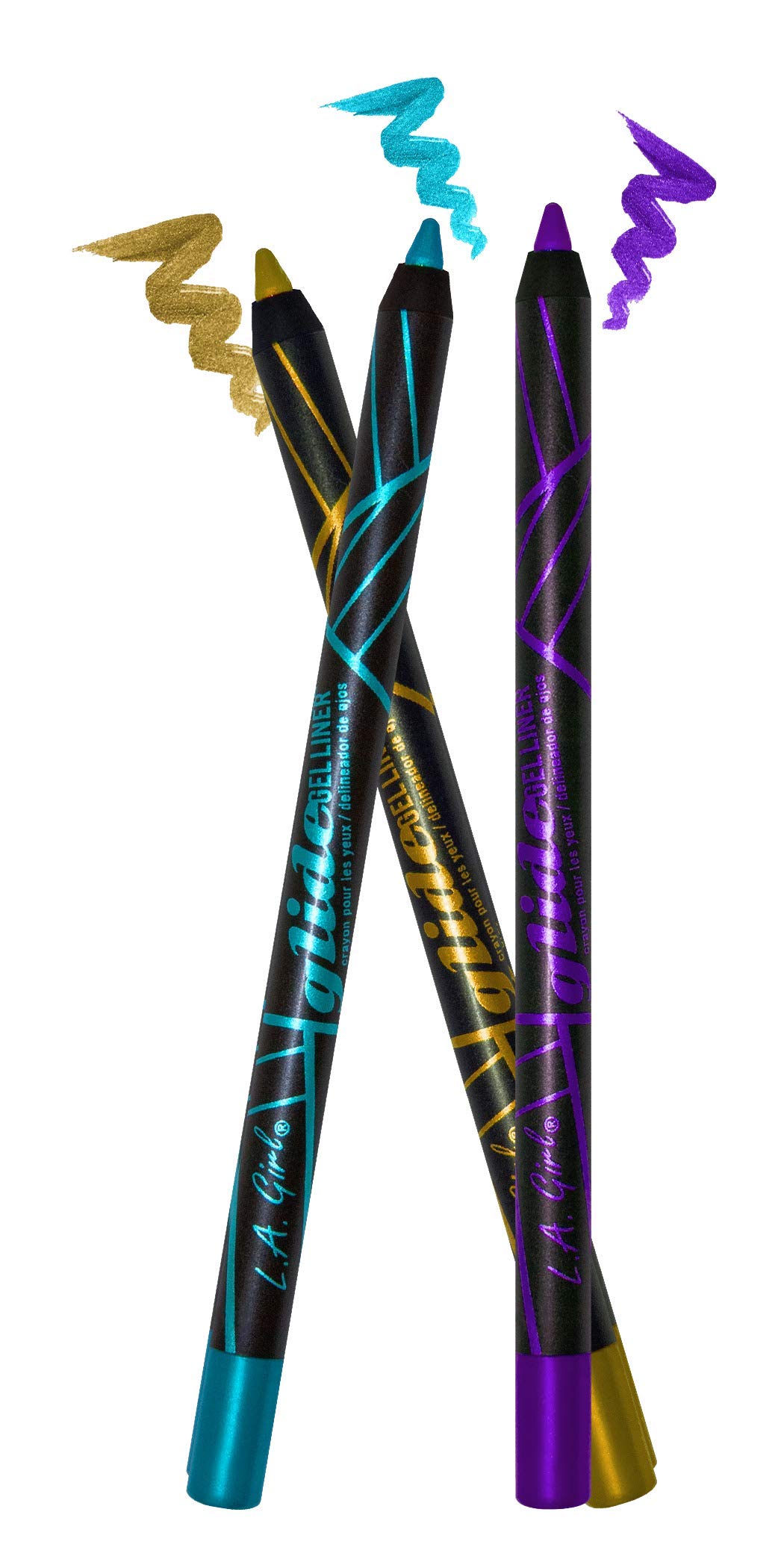 L.A. Girl Glide Eye Liner Pencil - 360 Goldmine Waterproof Eyeliner for Smudge-Proof & Long-Lasting Makeup | Perfect for Everyday Wear, Night Out & Professional Makeup Looks