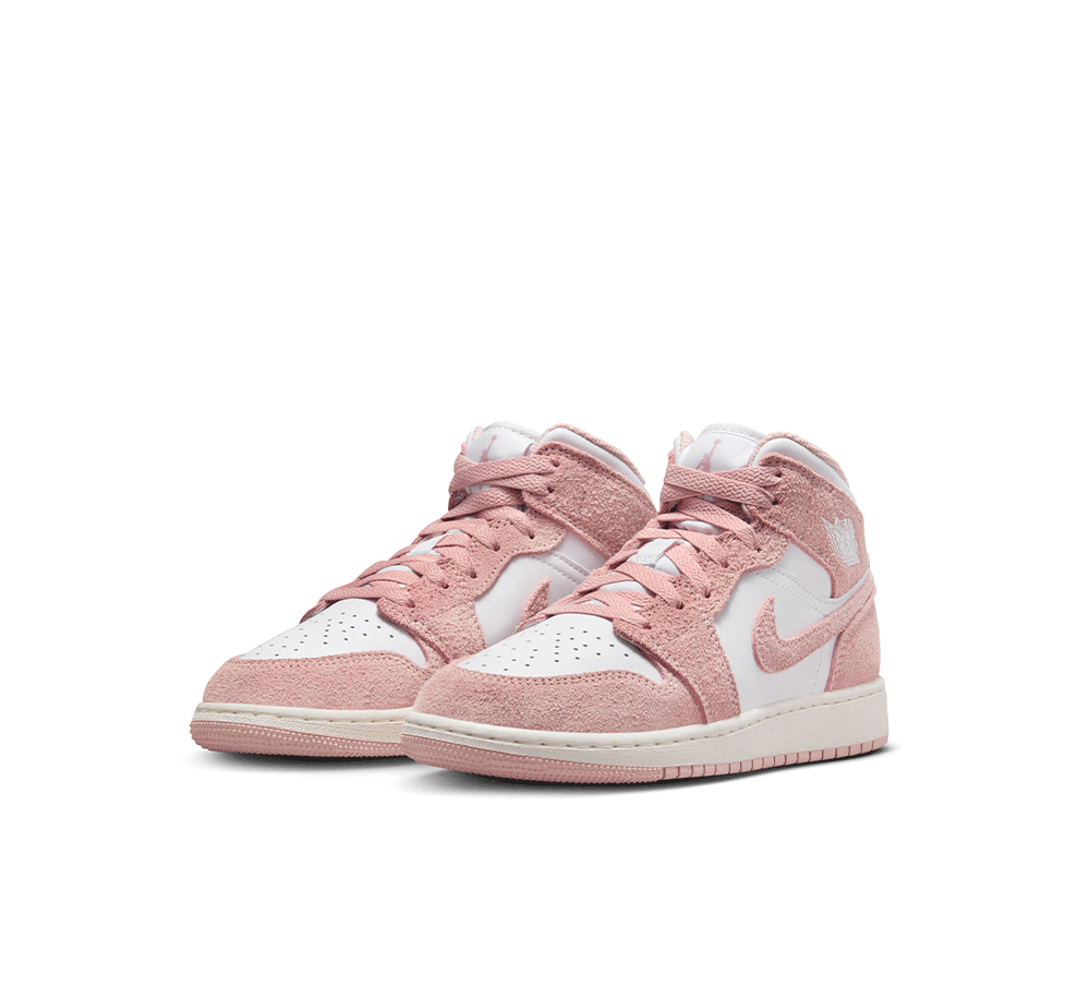 Air Jordan 1 Mid SE (GS) Basketball Shoes for Kids - Stylish High-Top Sneakers for School, Sports & Casual Wear