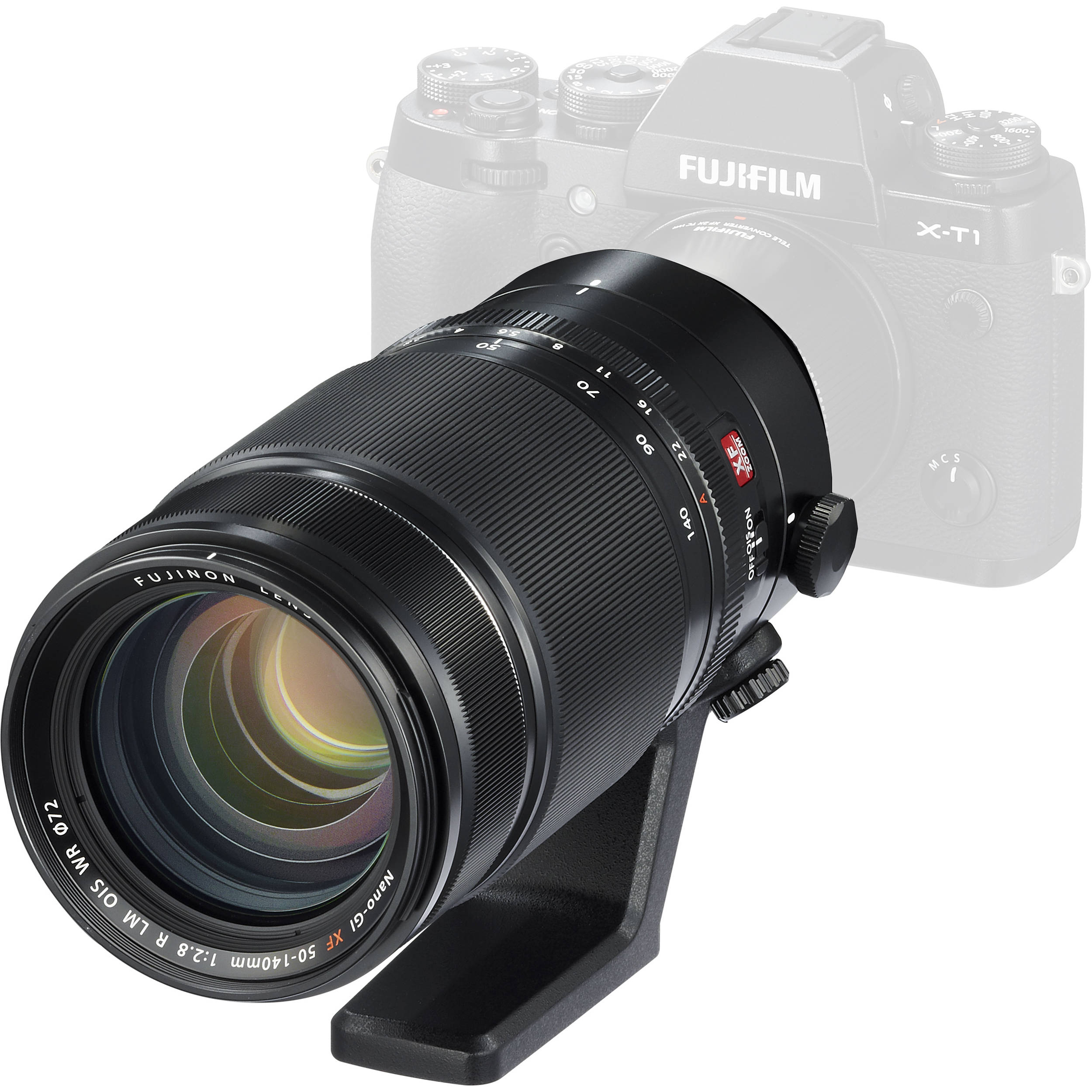 Fujifilm XF 50-140mm f/2.8 R LM OIS WR Telephoto Zoom Lens for Fuji X-Mount Cameras - Professional Portrait, Sports & Wildlife Photography