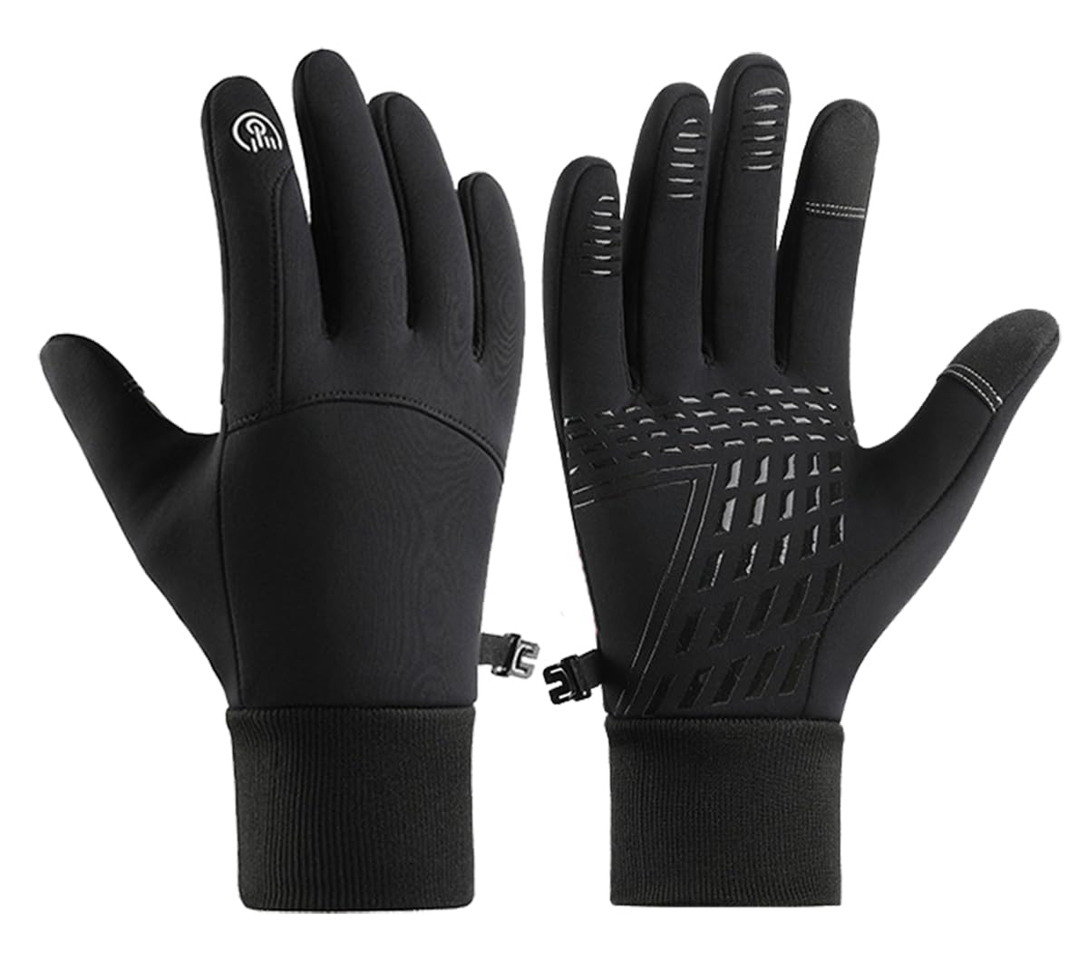 Winter Gloves for Men & Women - Touchscreen Compatible, Waterproof & Windproof for Running, Cycling, Driving - Cold Weather Hand Protection for Outdoor Activities & Daily Commute