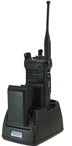 Motorola DGP 6150 Dual Bay Rapid Desk Charger - Fast Charging Station for Two-Way Radios | Perfect for Office, Warehouse & Security Communications