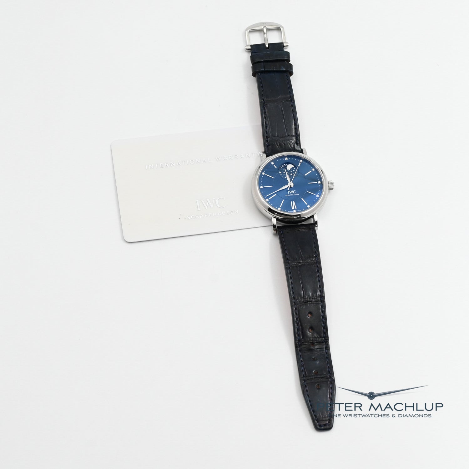 IWC Portofino Automatic Moonphase Watch - Luxury Men's Timepiece with Date Display - Perfect for Formal Events & Business Meetings