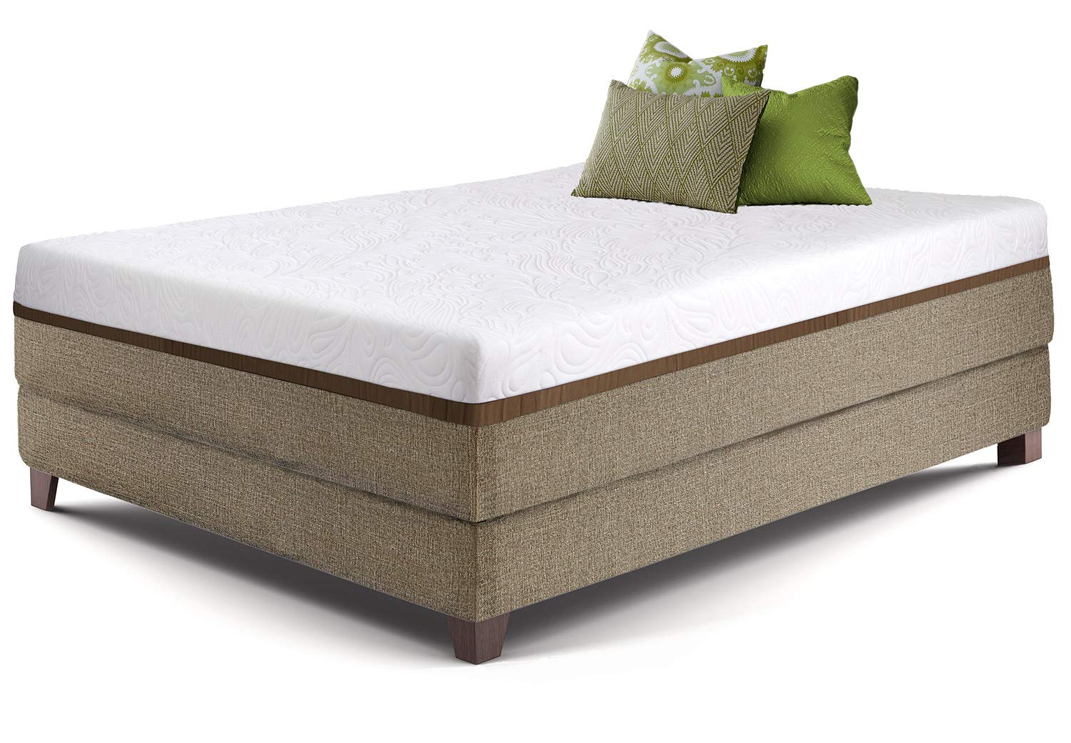 Ultra 14 Inch Gel Memory Foam Mattress in A Box - Medium Firmness & Cooling Technology, CertiPUR-US Certified for Advanced Body Support - King Size Bed - Perfect for Hot Sleepers & Pressure Relief in Master Bedrooms