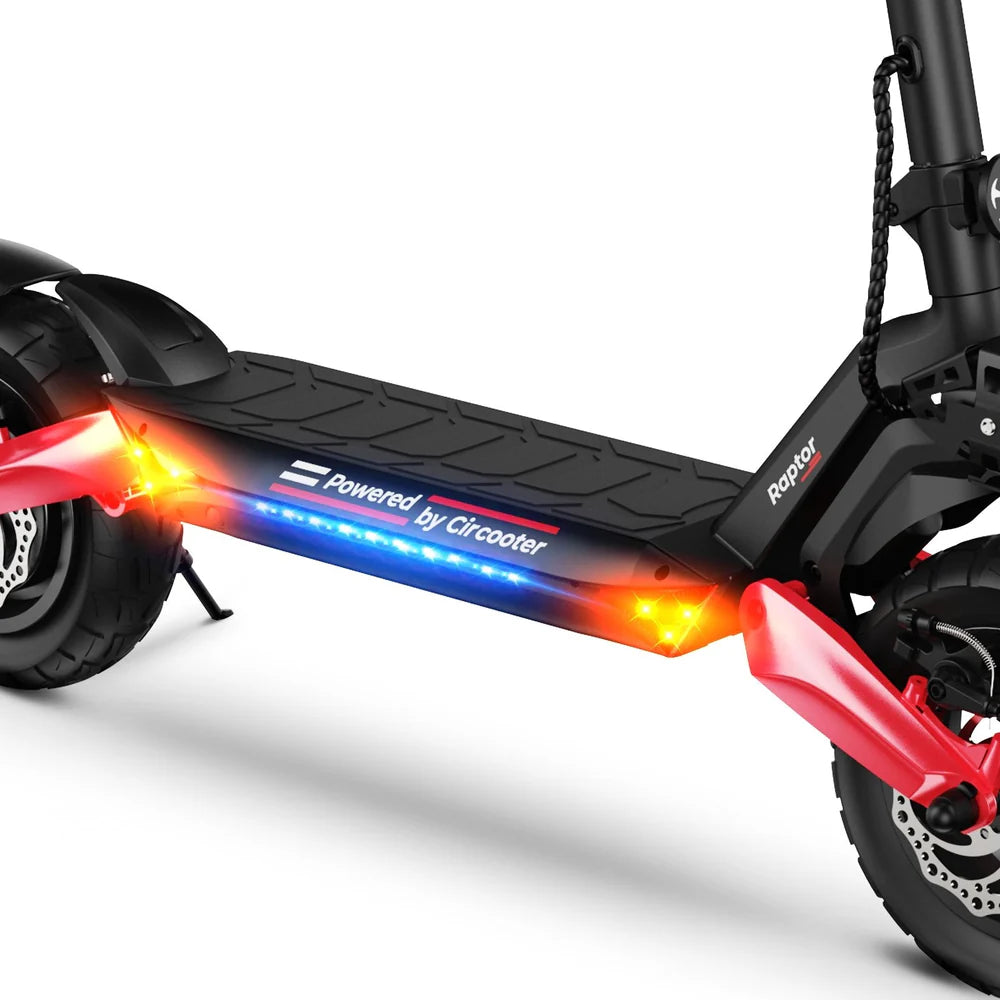 Circooter Raptor 1250W Electric Scooter for Adults - 28 MPH Top Speed & 30 Mile Range - Off-Road E-Scooter for Commuting, Adventure & Urban Exploration