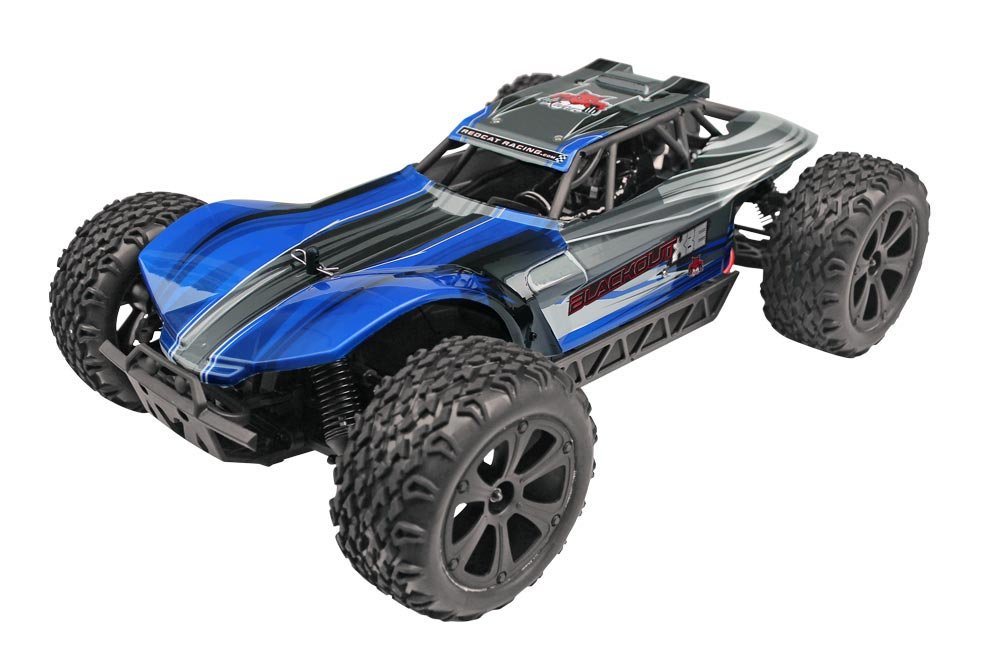 Redcat Racing Blackout XBE Pro 1/10 Scale Brushless Electric RC Buggy - Waterproof Off-Road Vehicle for Adults & Kids (Blue) | Ideal for Backyard Racing, Off-Road Trails & RC Hobby Enthusiasts