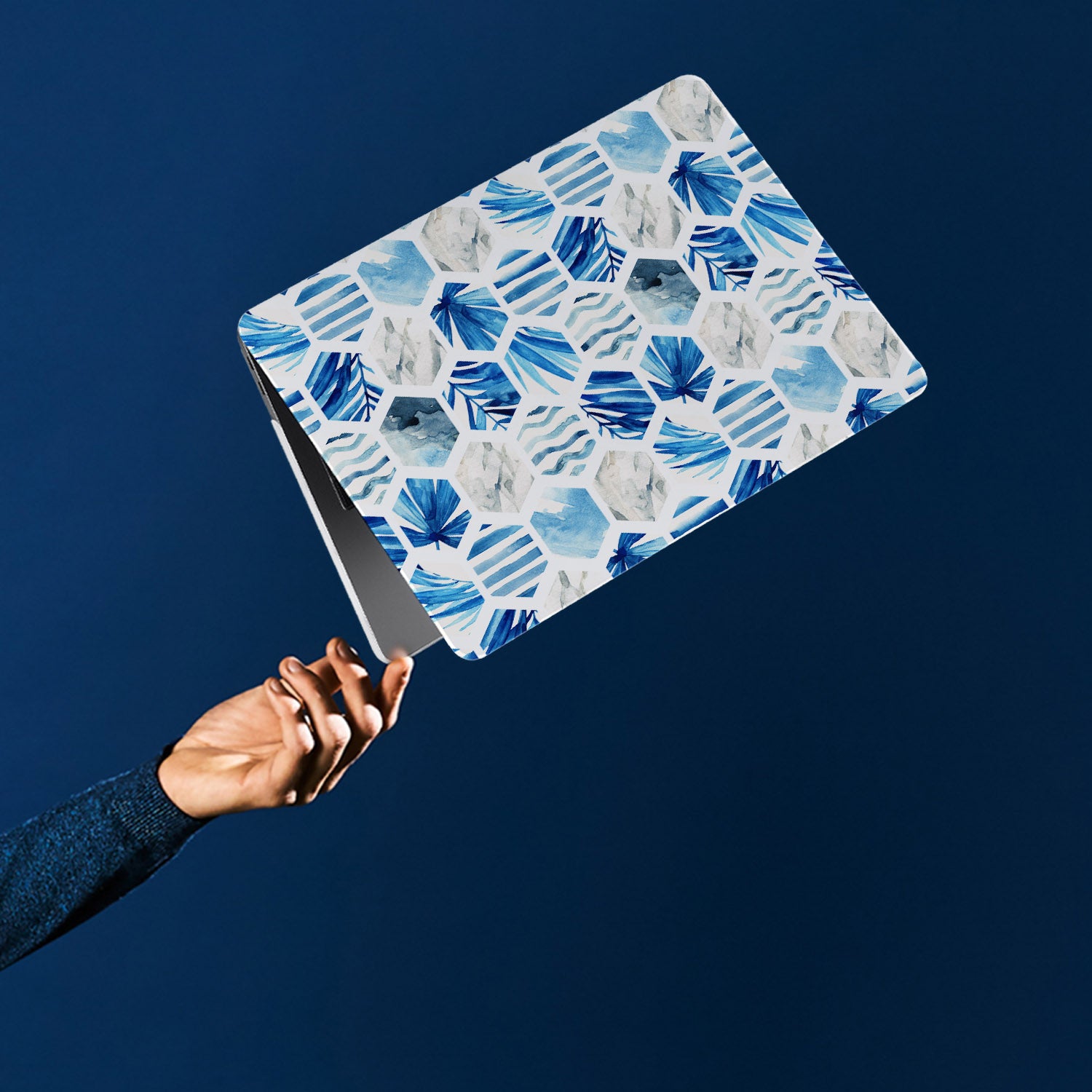 Geometric Flower Surface Laptop Case - Stylish Protective Cover for Microsoft Surface Laptop (1-5) | Perfect for Work, School & Travel