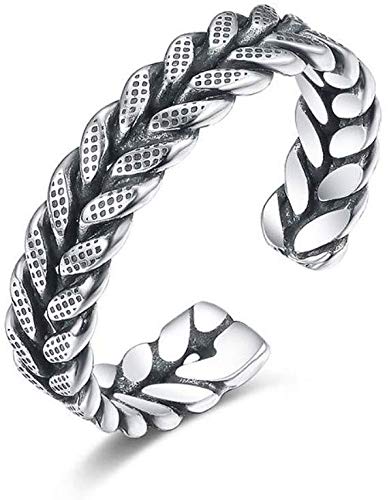 925 Silver Adjustable Memorial Ring for Ashes - Funeral Keepsake for Women & Men, Black Braided Open Cuff Olive Leaf Design - Pet Urn Jewelry for Dog & Cat Remembrance (Perfect for Memorial Services, Daily Wear & Cherished Keepsakes)